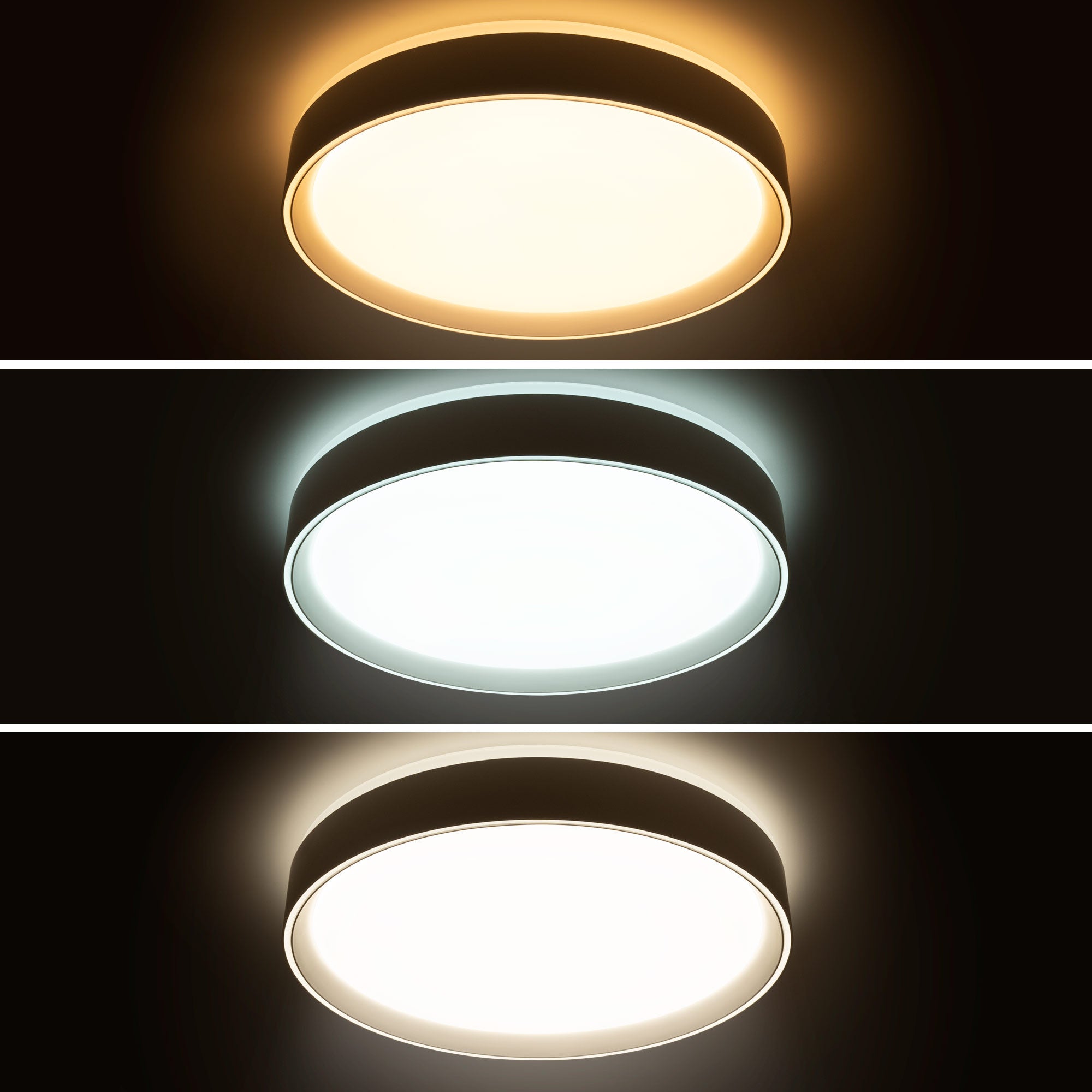 Plafón LED circular de superficie 30W CCT - Ø40cm - 2000lm - IP20