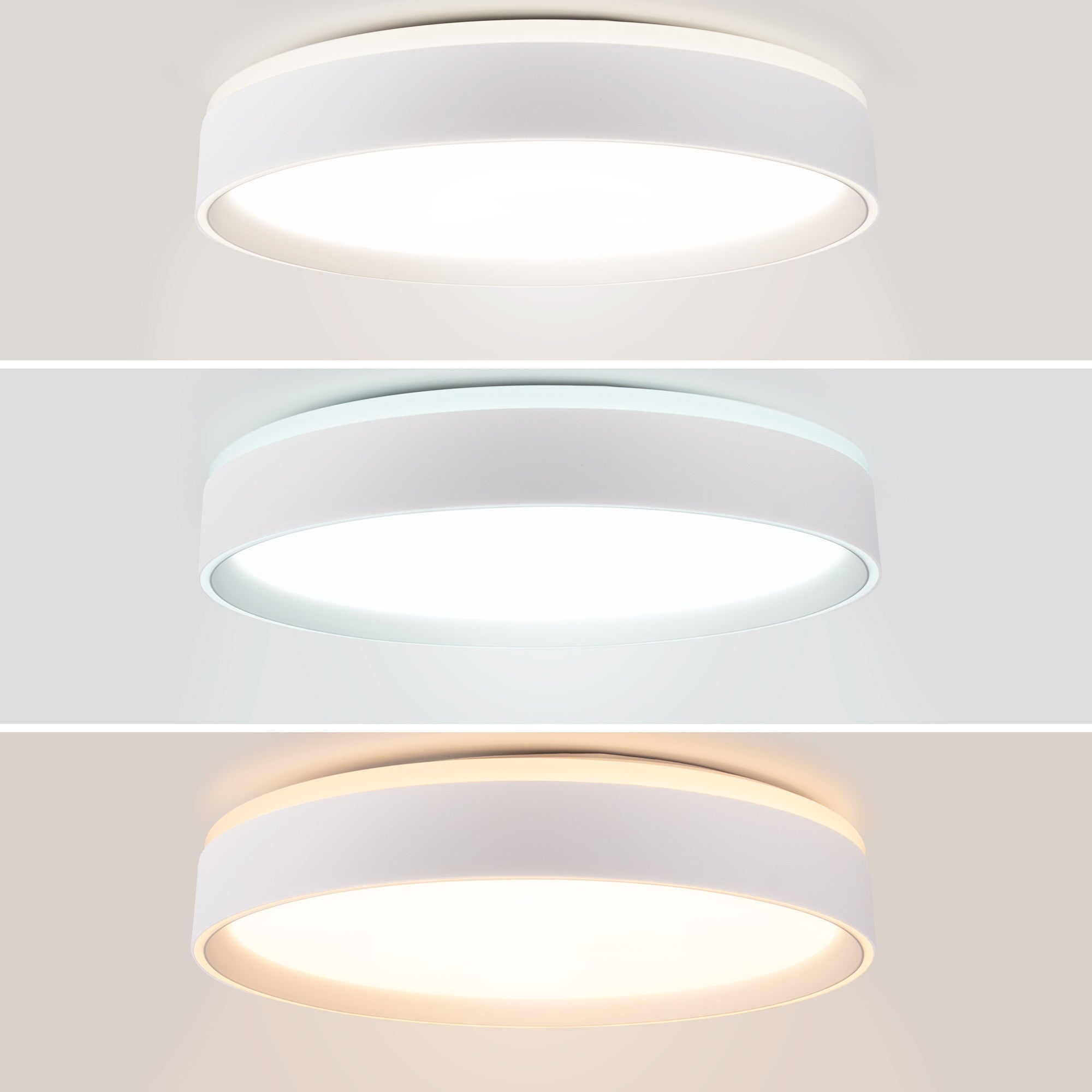 Plafón LED circular de superficie 30W CCT - Ø40cm - 2000lm - IP20