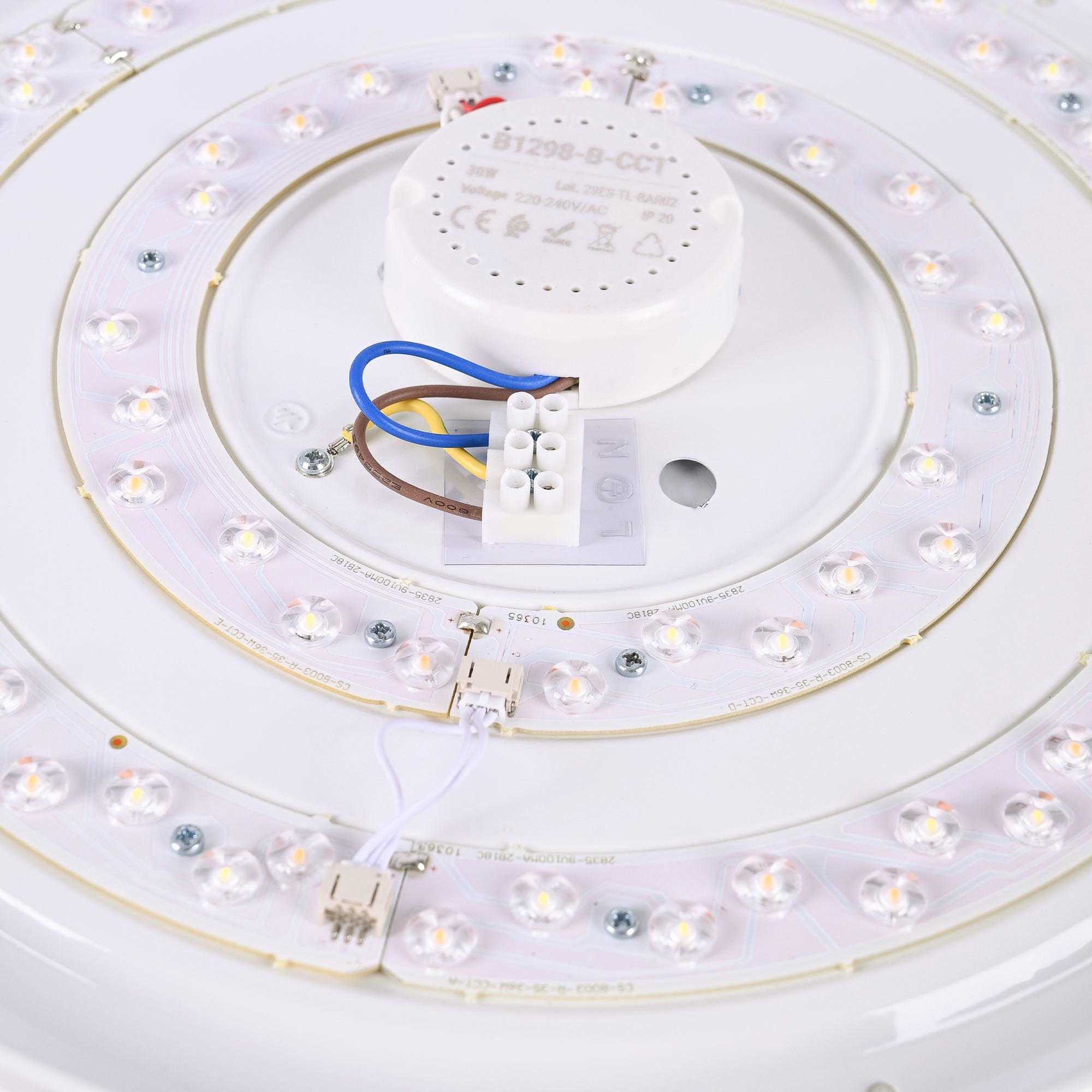 Plafón LED circular de superficie 30W CCT - Ø40cm - 2000lm - IP20