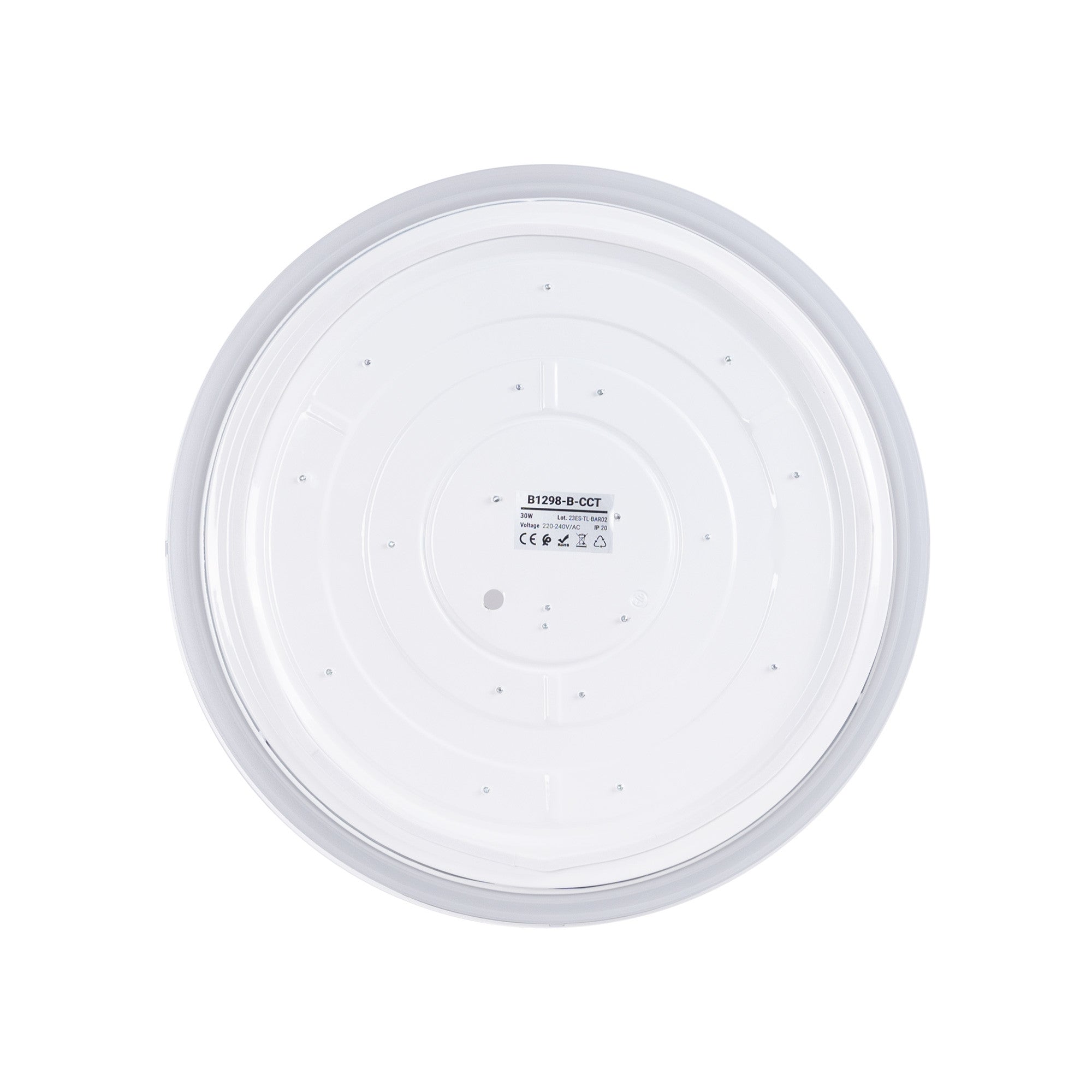 Plafón LED circular de superficie 30W CCT - Ø40cm - 2000lm - IP20