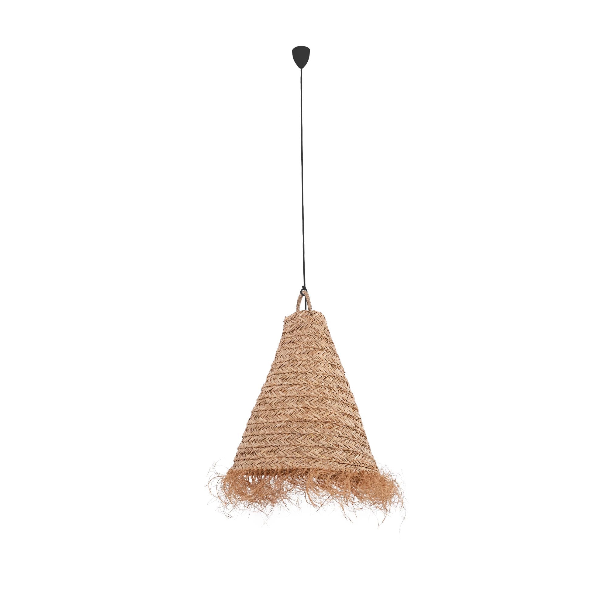 Lámpara colgante de fibras naturales "NAM XL"