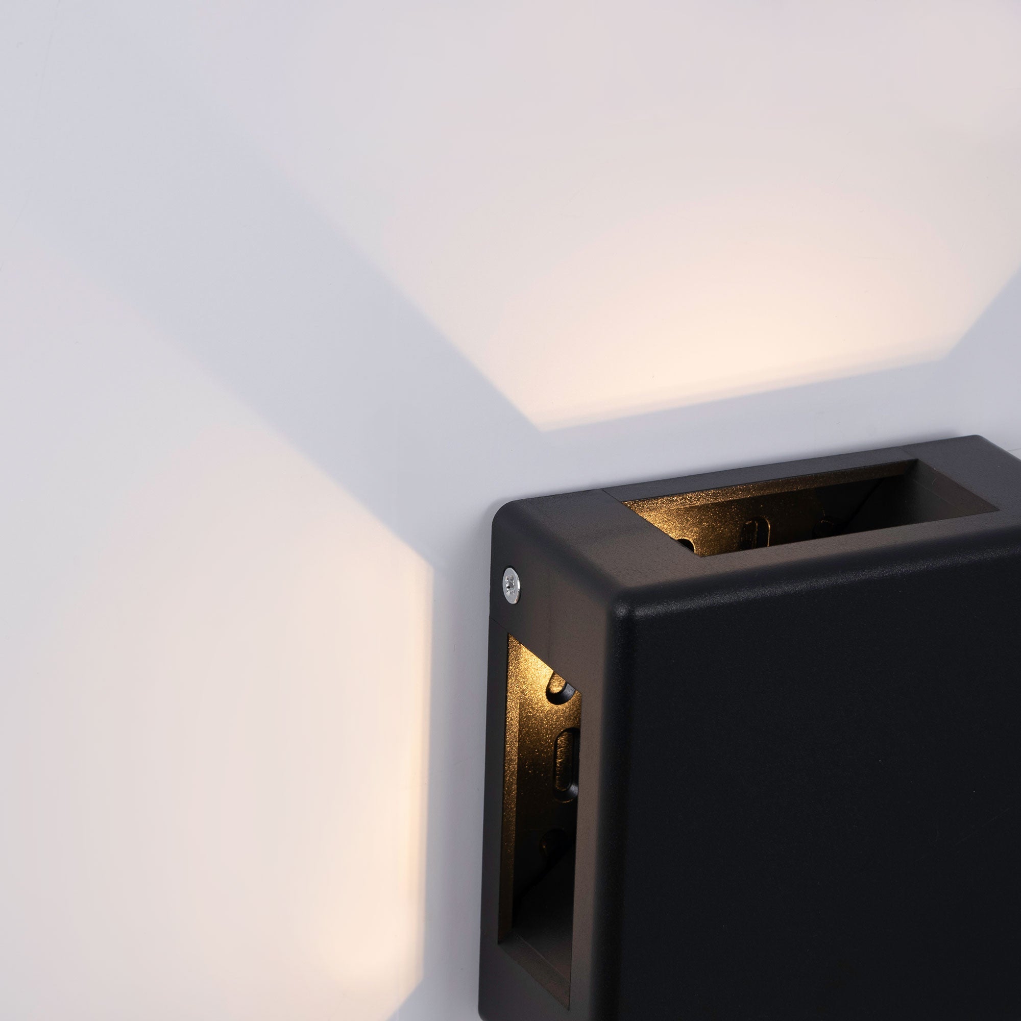 Aplique de pared exterior LED cuadrado "Square 4" - 6W - IP54