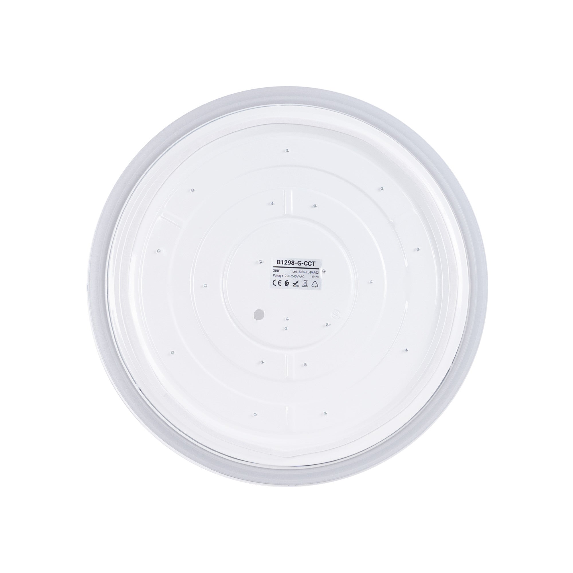 Plafón LED circular de superficie 30W CCT - Ø40cm - 2000lm - IP20