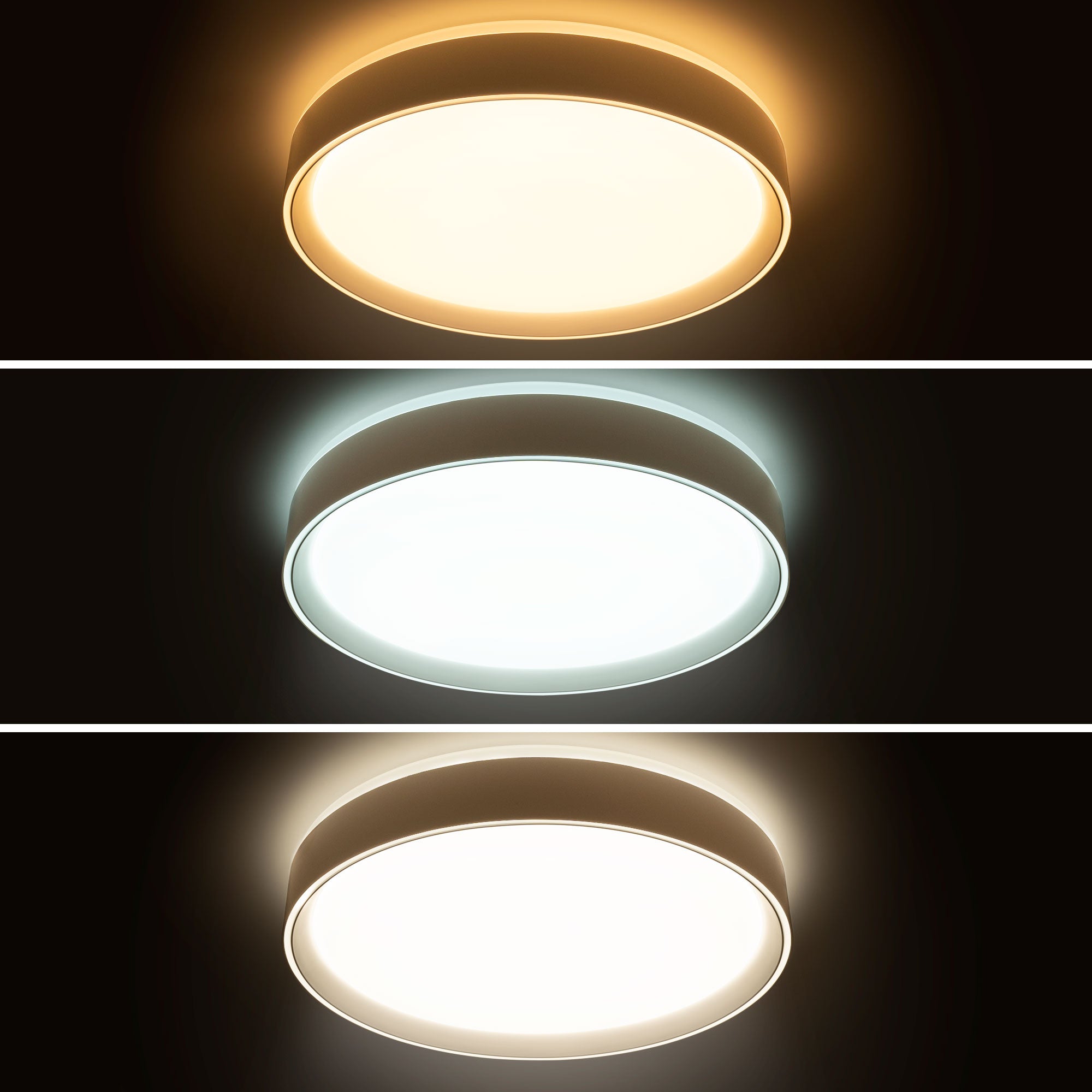 Plafón LED circular de superficie 30W CCT - Ø40cm - 2000lm - IP20