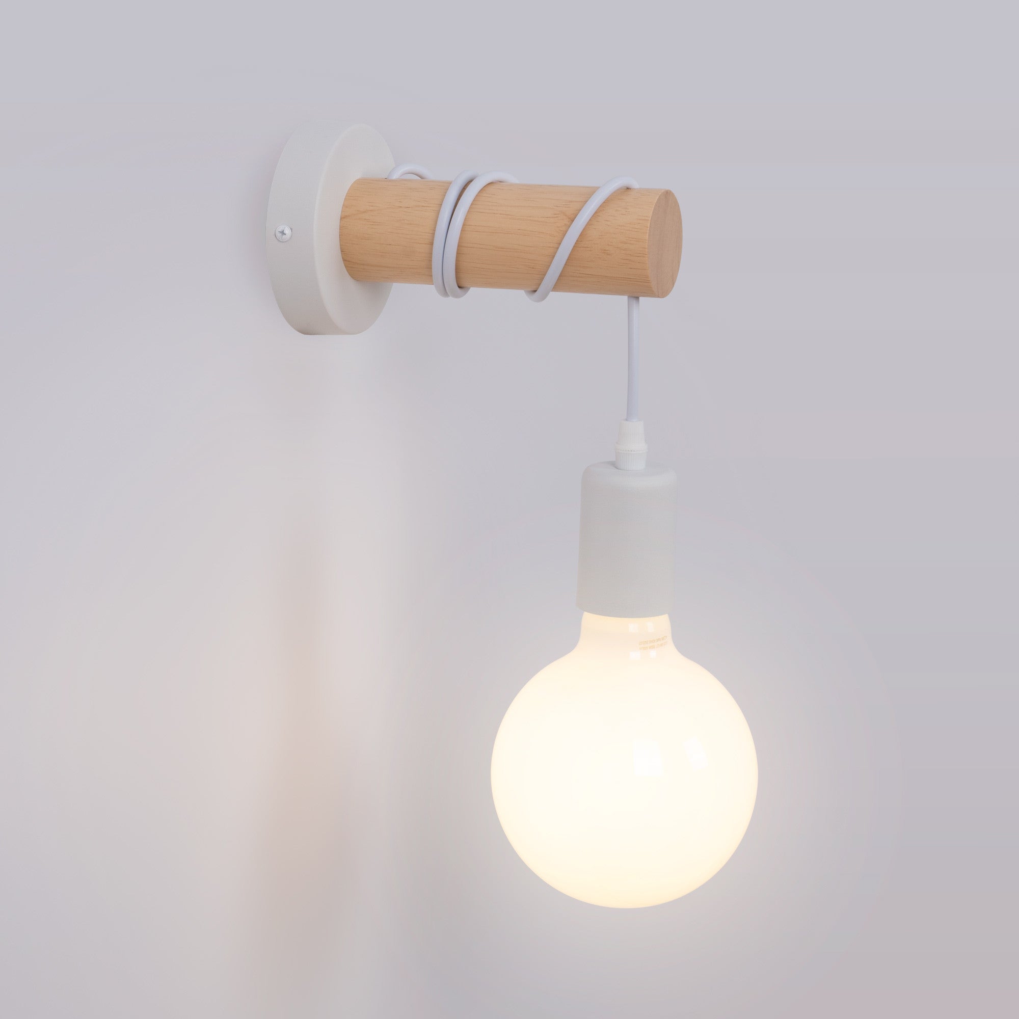 Bombilla LED decorativa globo "Milky" - E27 G125 - 6W - 3000K
