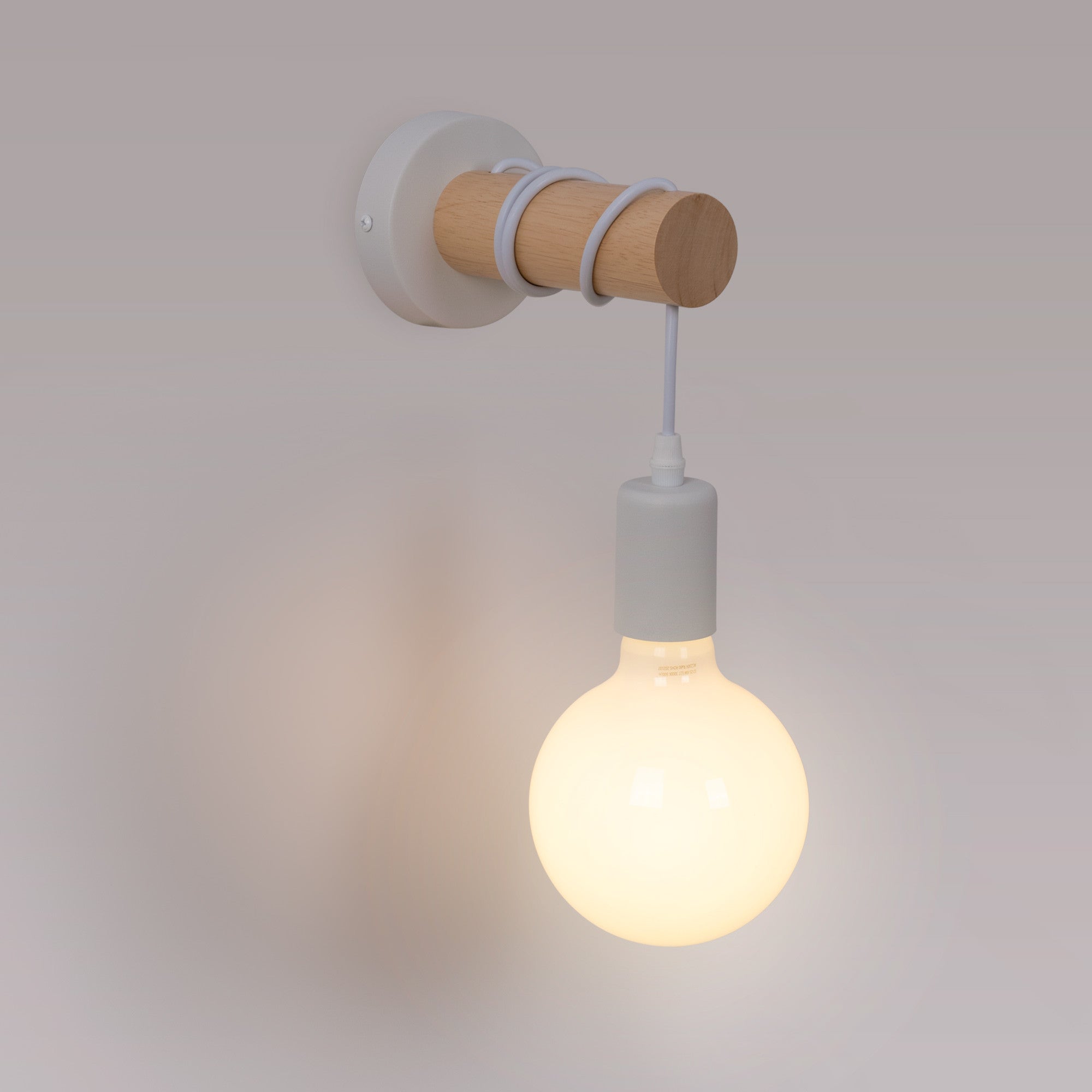 Bombilla LED decorativa globo "Milky" - E27 G125 - 6W - 3000K