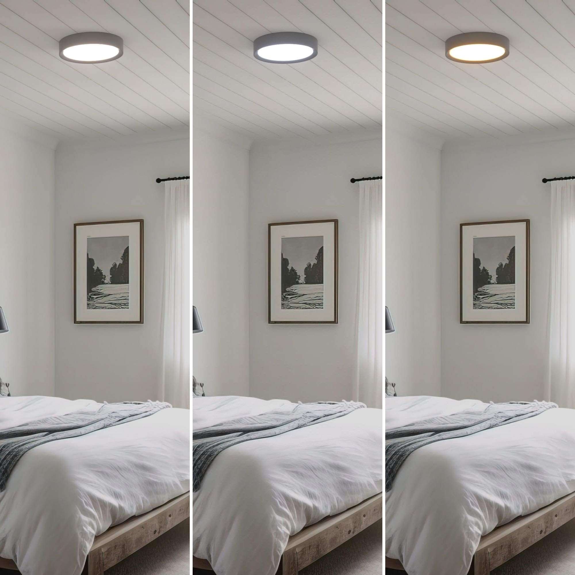 Plafón LED circular de superficie 30W CCT - Ø40cm - 2000lm - IP20