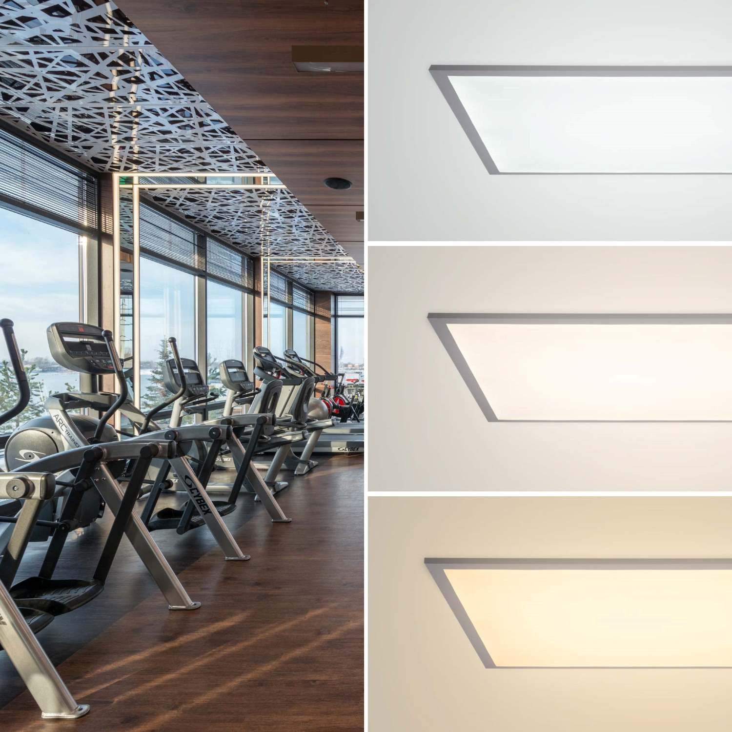Panel LED empotrable Backlight CCT 60x60cm - 30W - 125lm/W - IP65