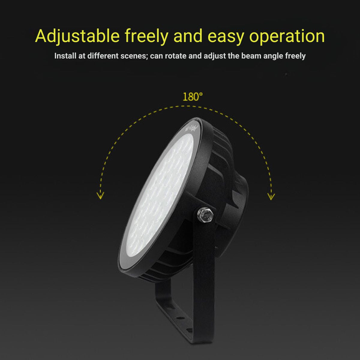 Proyector LED de jardín con pincho RGB+CCT - 25W - IP66 - RF/WiFi - Mi-Light