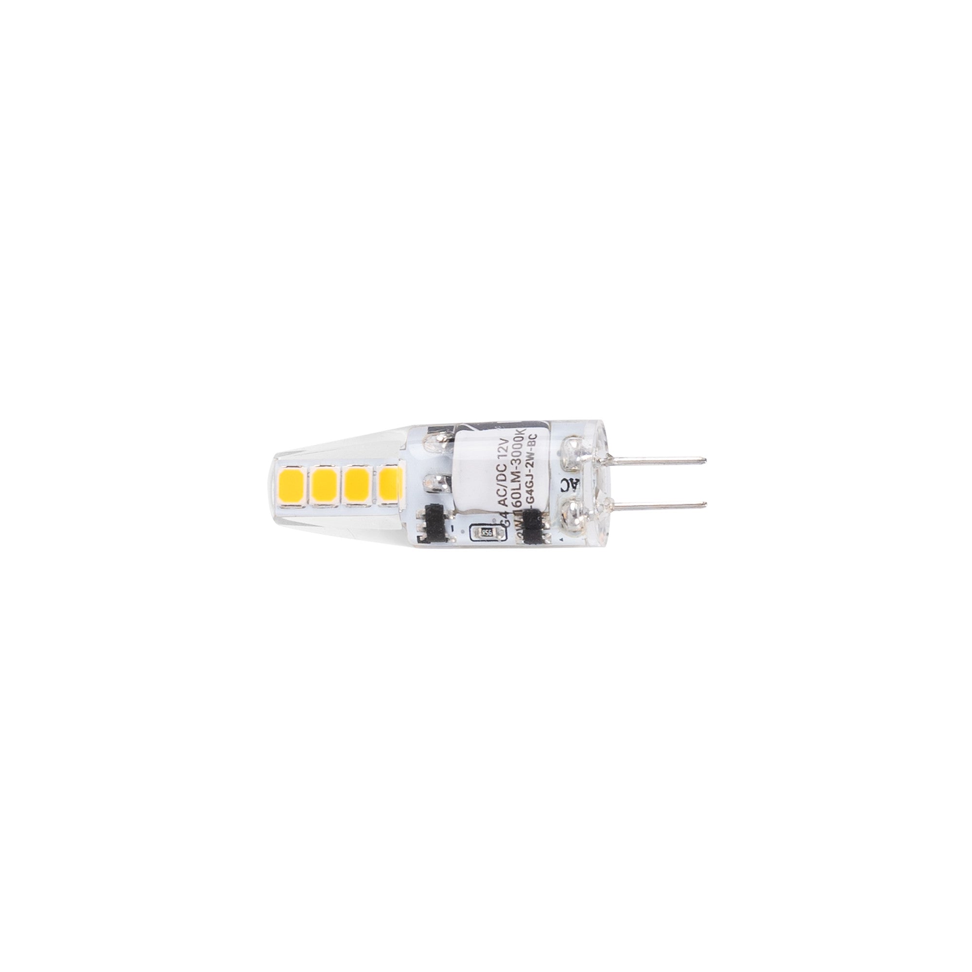 Bombilla LED G4 bi-pin siliconada 12V AC/DC - 2W