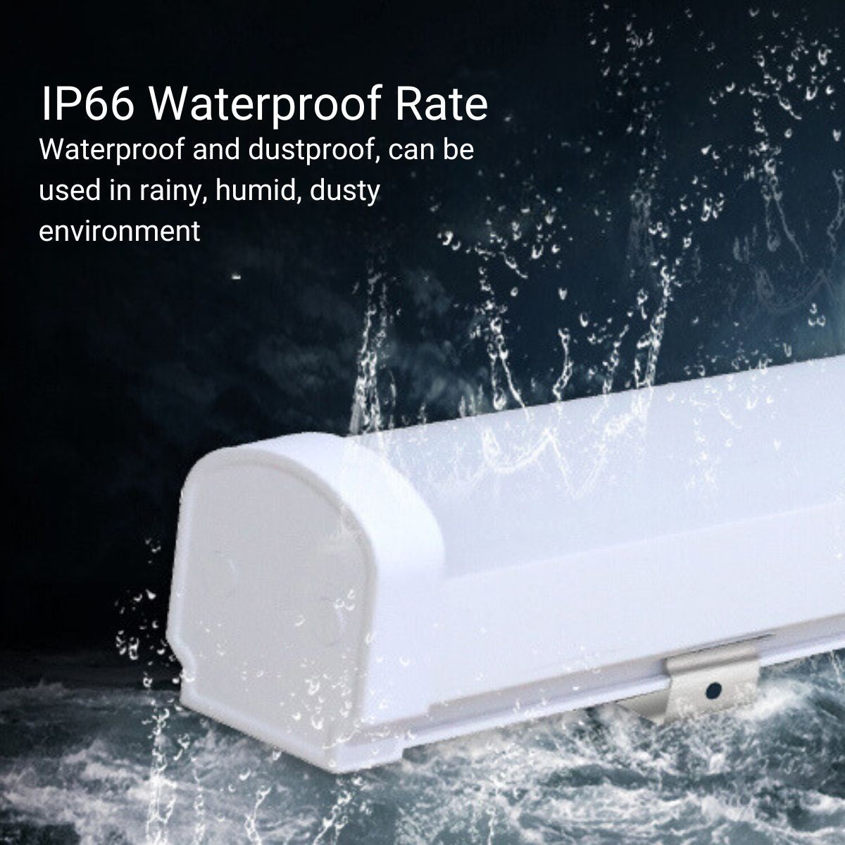 Luminaria lineal estanca RGB + CCT - 18W - RF/WiFi - 100cm - IP66 - Mi-Light