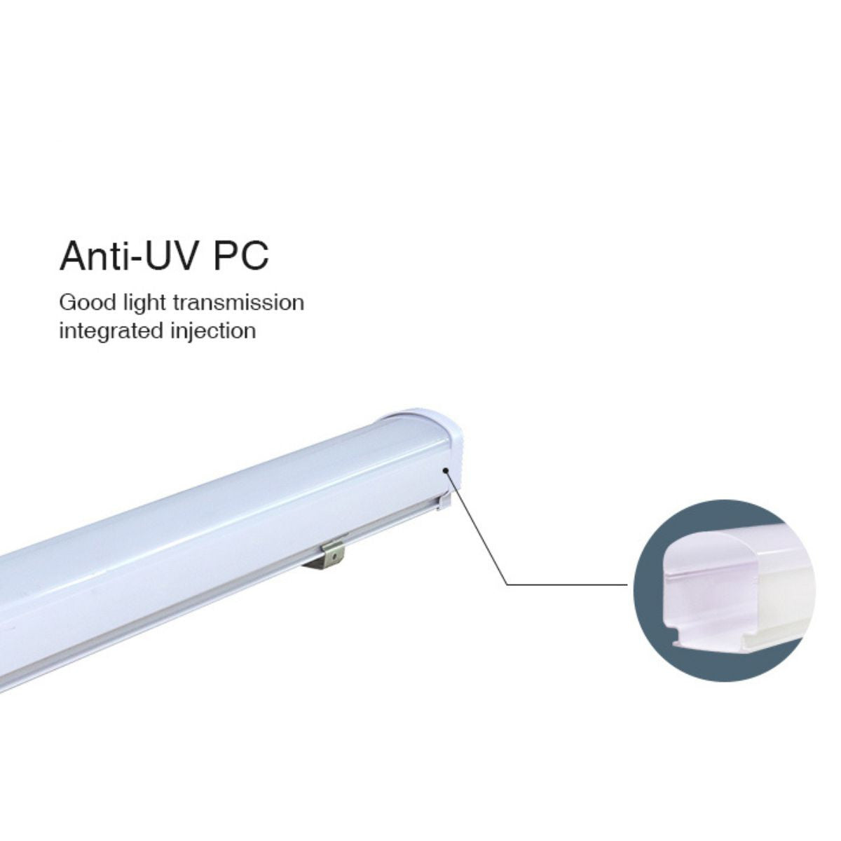 Luminaria lineal estanca RGB + CCT - 18W - RF/WiFi - 100cm - IP66 - Mi-Light