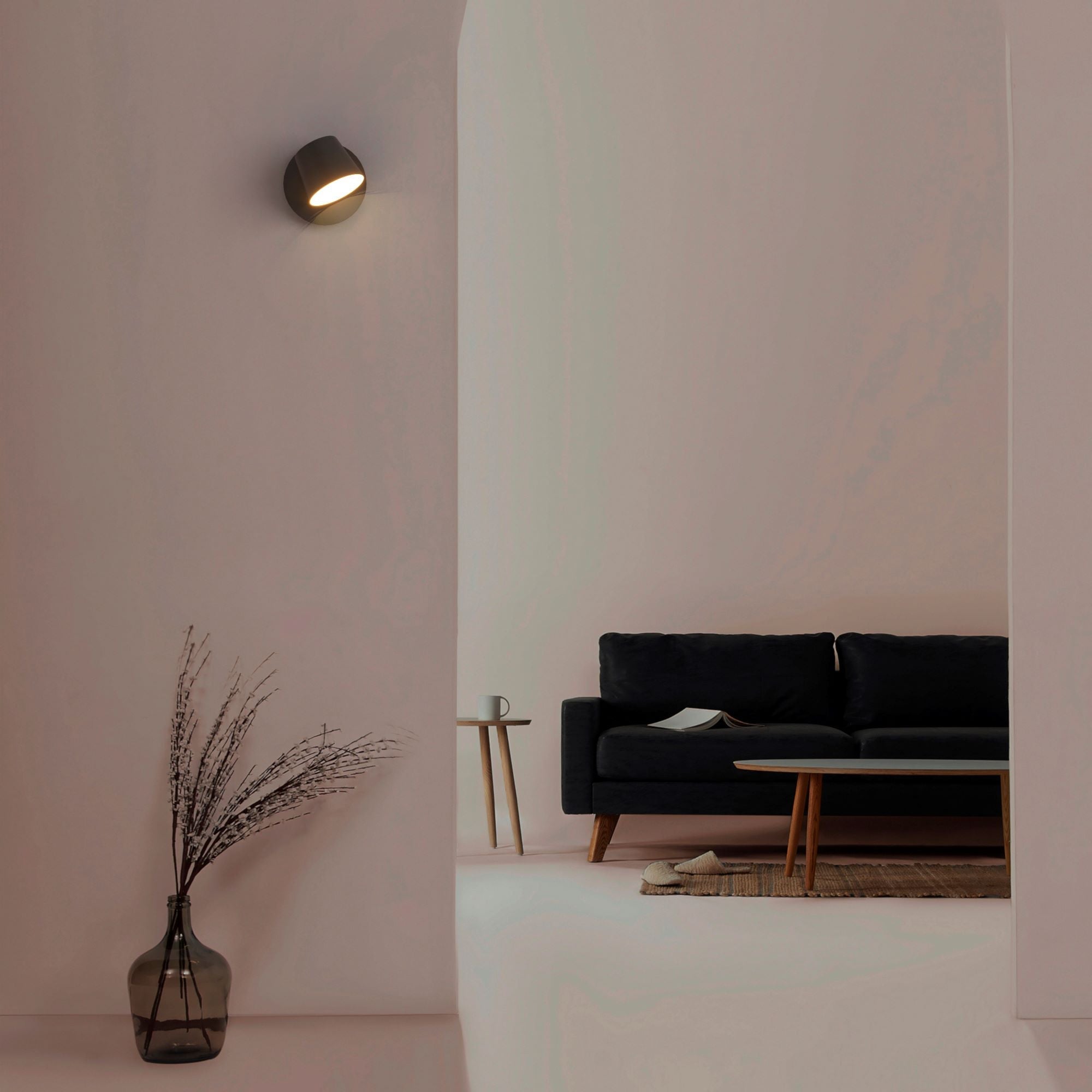 Aplique de pared LED "KOP" orientable 6W