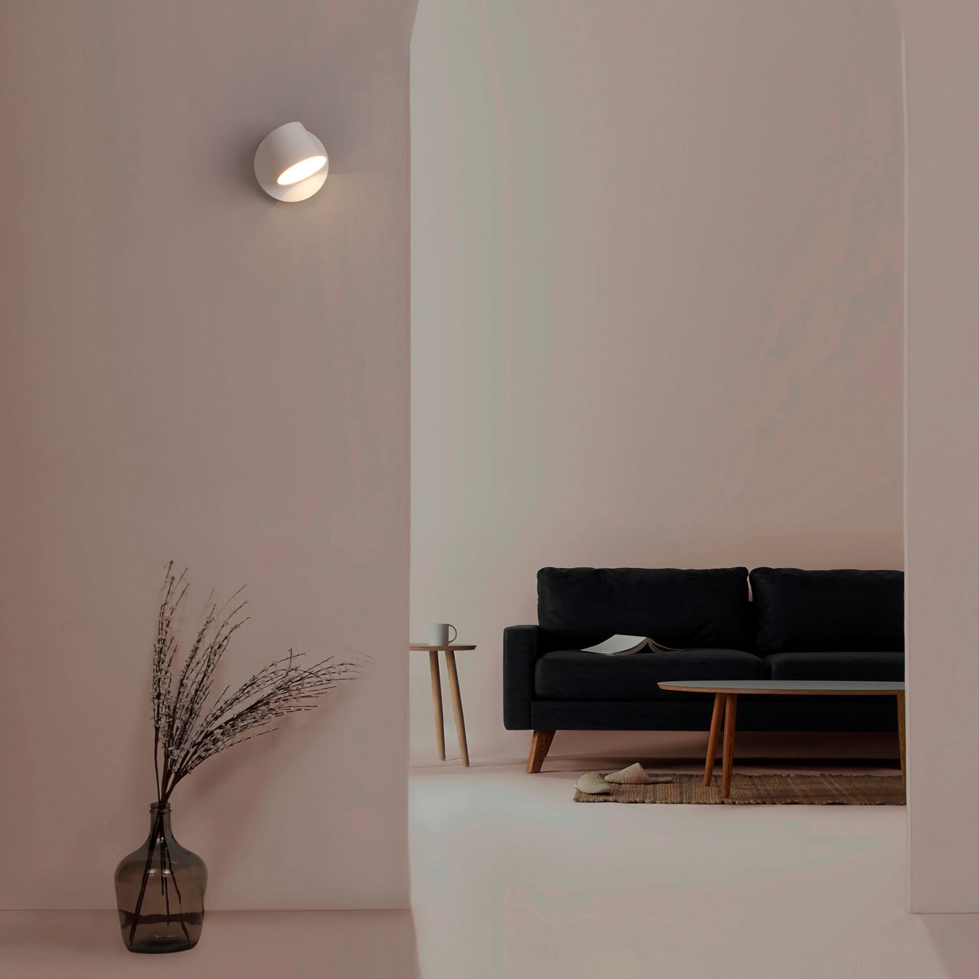 Aplique de pared LED "KOP" orientable 6W