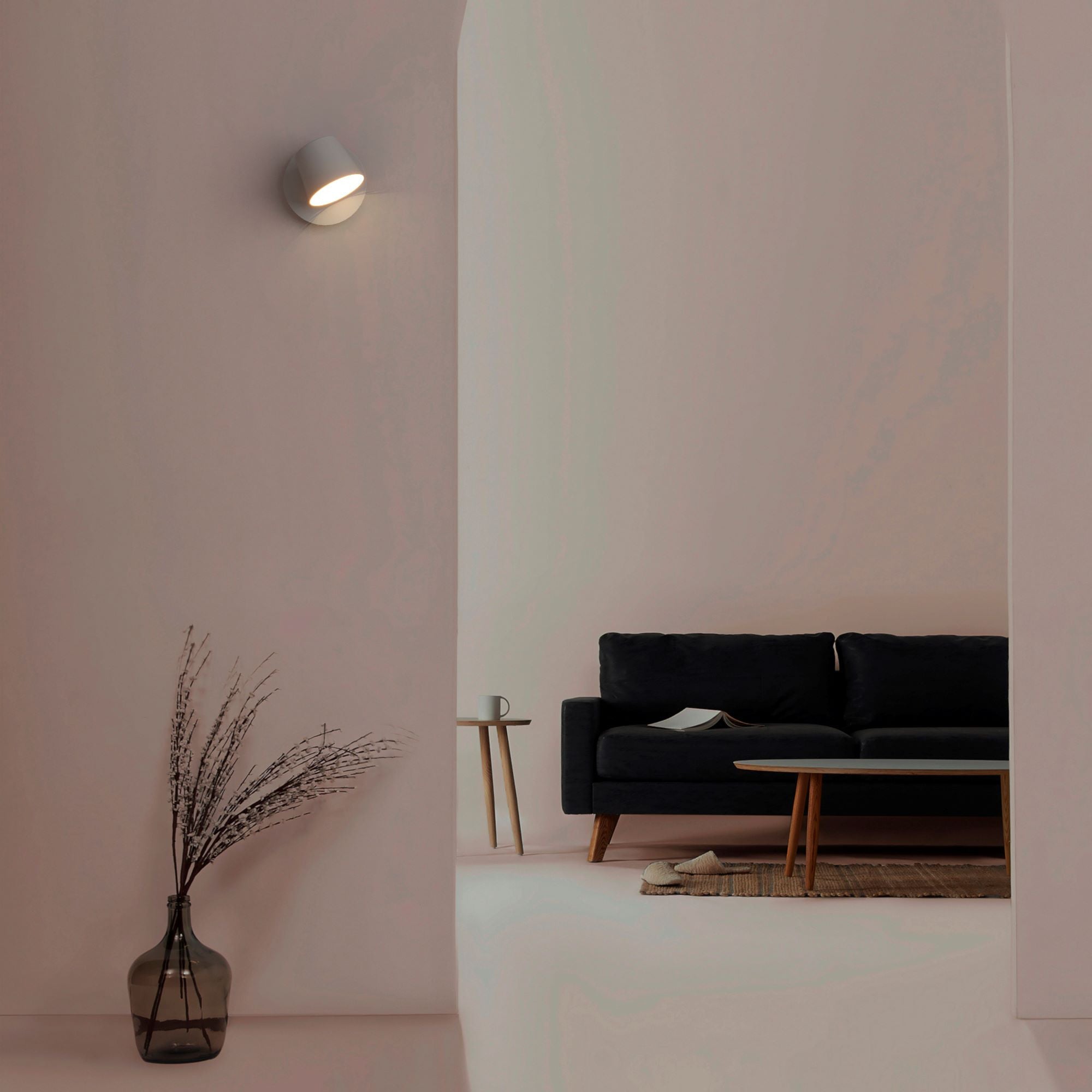 Aplique de pared LED "KOP" orientable 6W
