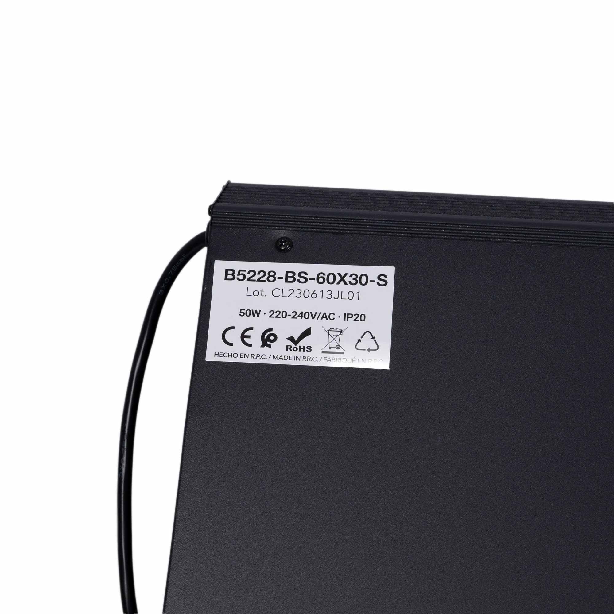 Panel LED "SMART Blue Skylight" - Efecto cielo - Daylight - 50W - 60x30cm
