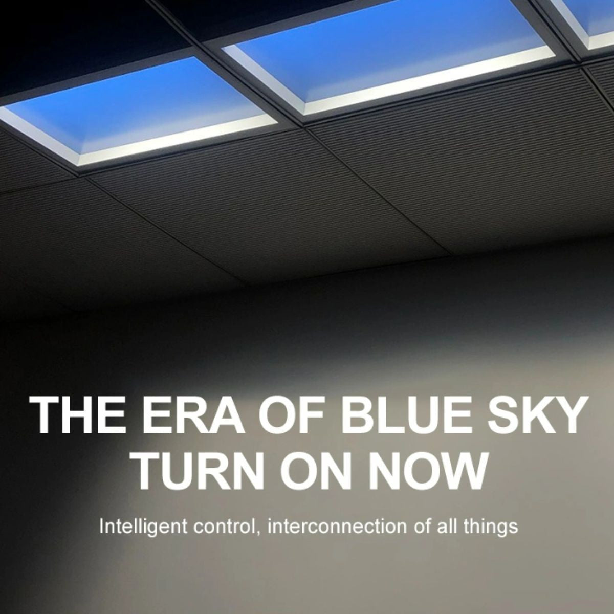 Panel LED "SMART Blue Skylight" - Efecto cielo - Daylight - 50W - 60x30cm