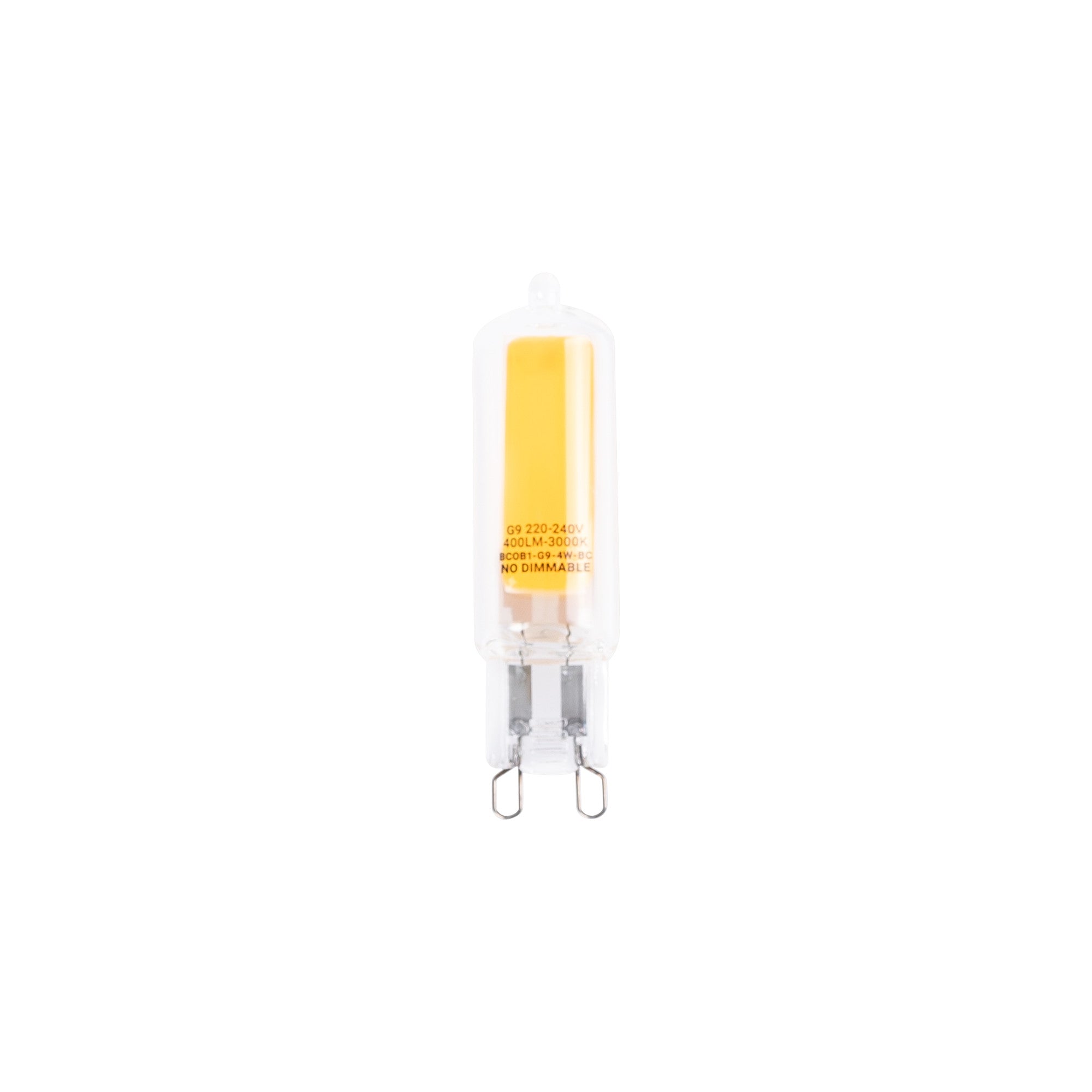 Bombilla LED G9 220-240V AC - COB - 360º - 4W