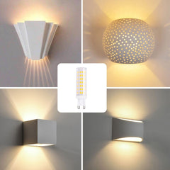 Bombilla LED G9 tubular 220-240V AC - 6W - Regulable