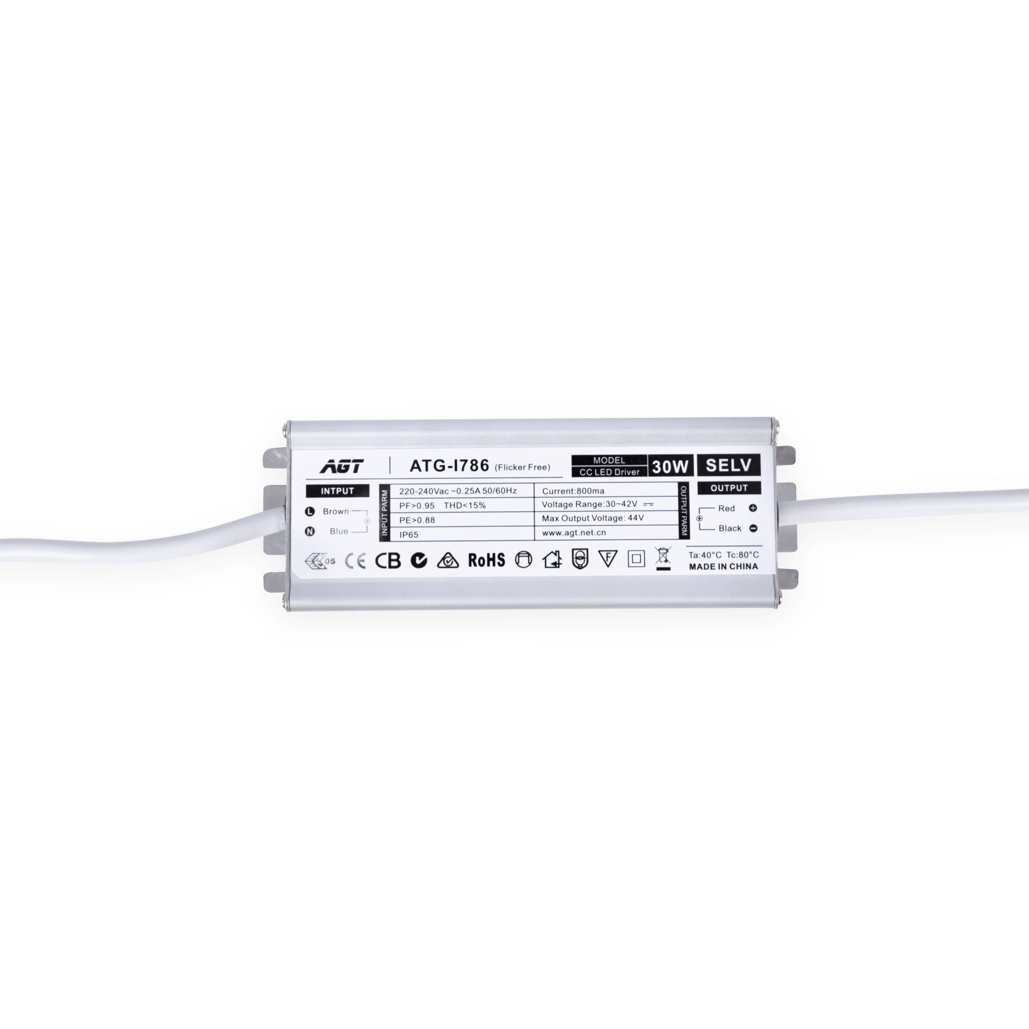 Panel LED empotrable Backlight CCT 120x30cm - 30W - 125lm/W - IP65
