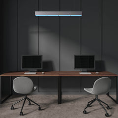 Luminaria lineal colgante "Blue Skylight" SMART - CCT - Efecto cielo - 48W - UGR16