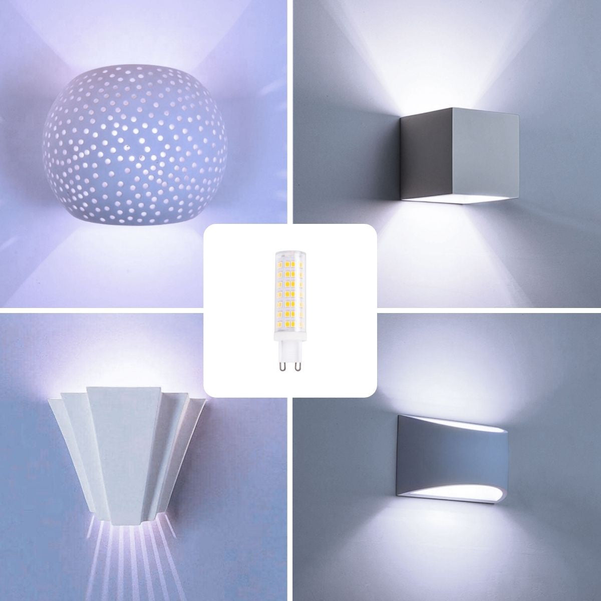 Bombilla LED G9 tubular 220-240V AC - 6W
