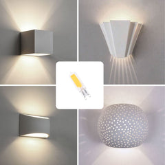Bombilla LED G9 220-240V AC - COB - 360º - 4W
