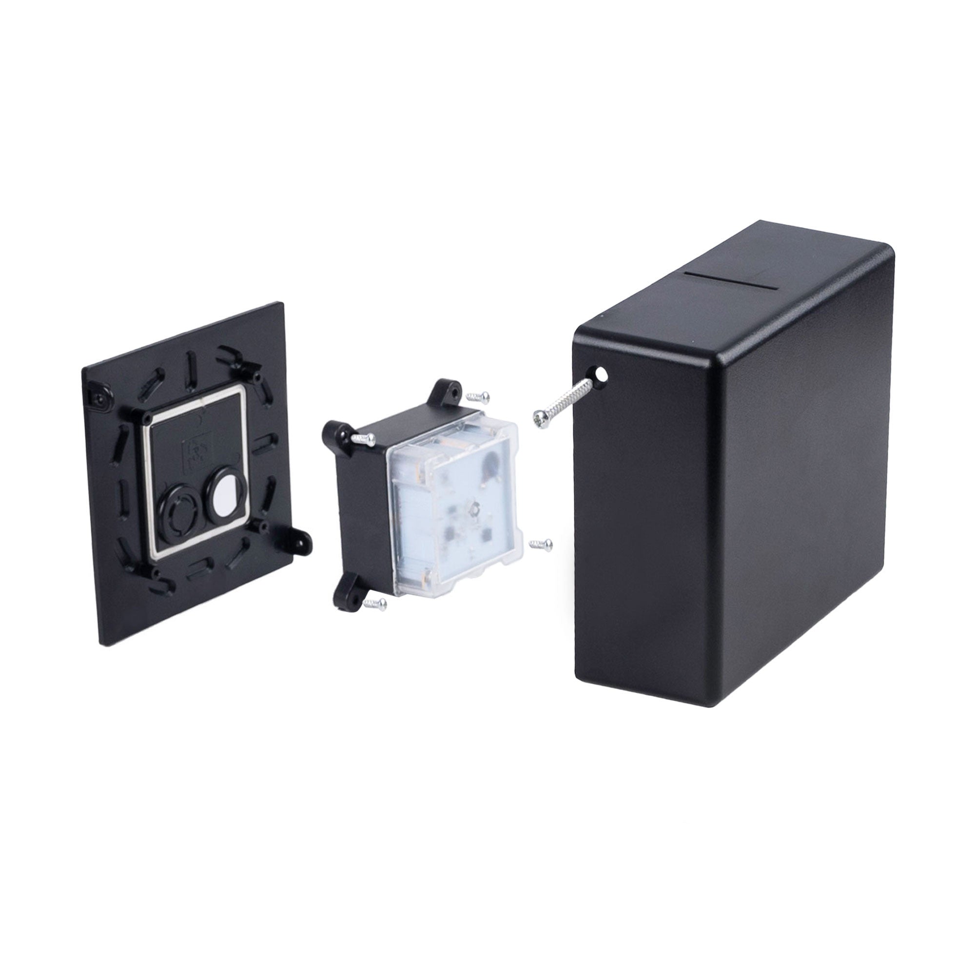 Aplique de pared exterior LED cuadrado "Karen 2" - 3W - IP54 - Emisión de luz dos caras
