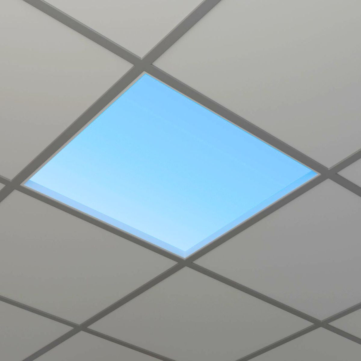 Panel "Blue Skylight" efecto cielo - Daylight - 90W - 60x60cm