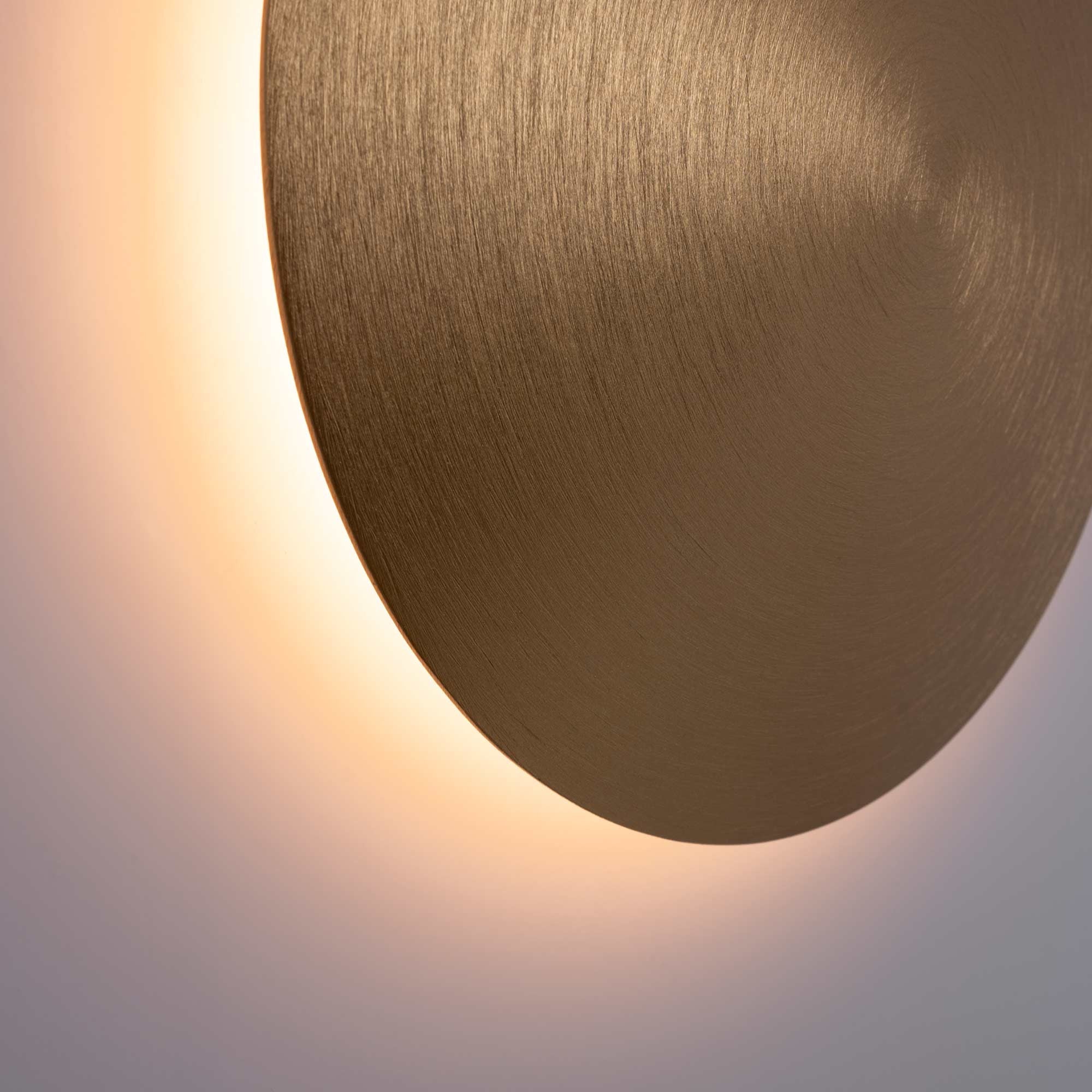 Aplique LED de pared circular "Eclipsis" 12W - 3000K - CRI90 - Driver KeGu - IP20