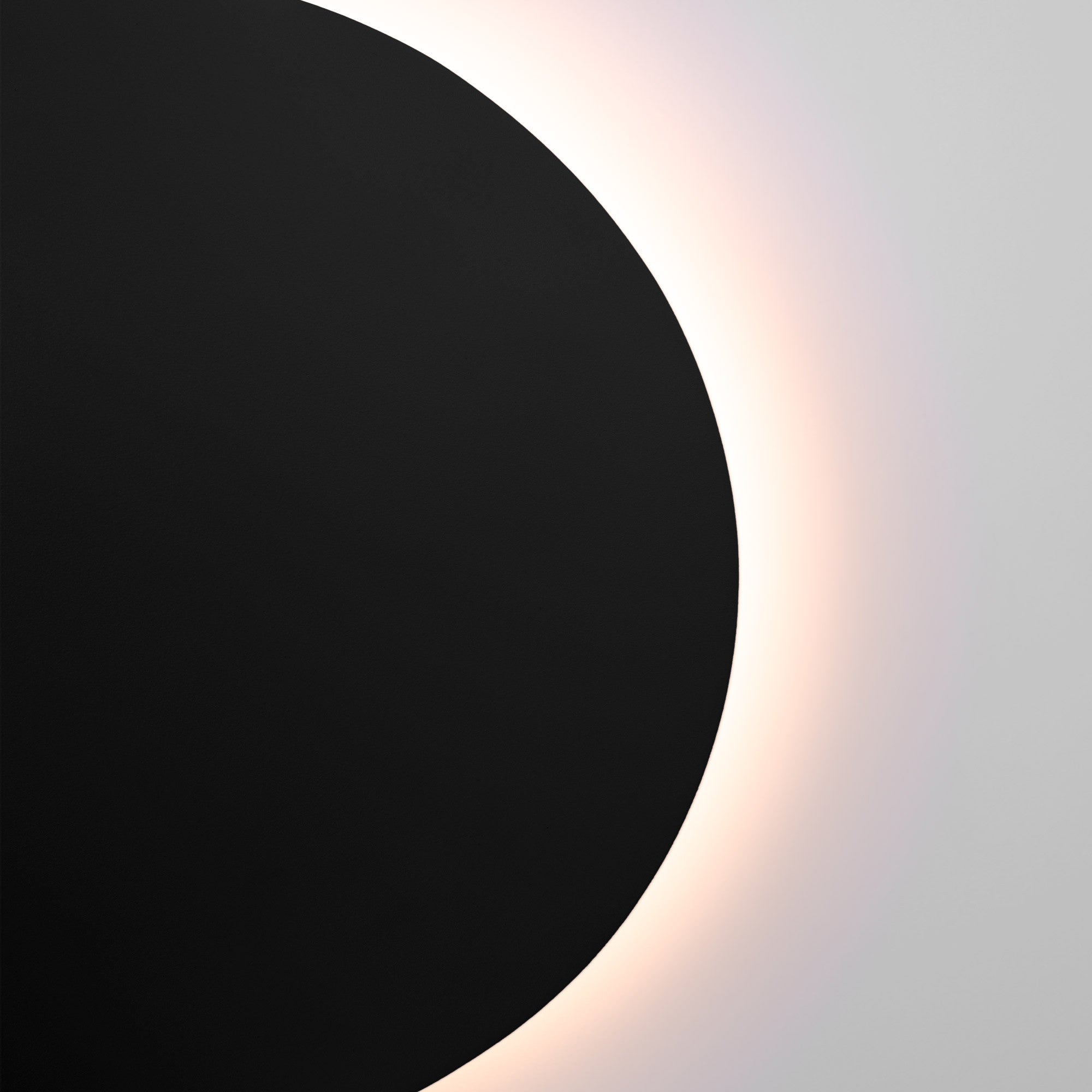 Aplique LED de pared circular "Eclipsis" 6W - 3000K - CRI90 - Driver KeGu - IP20