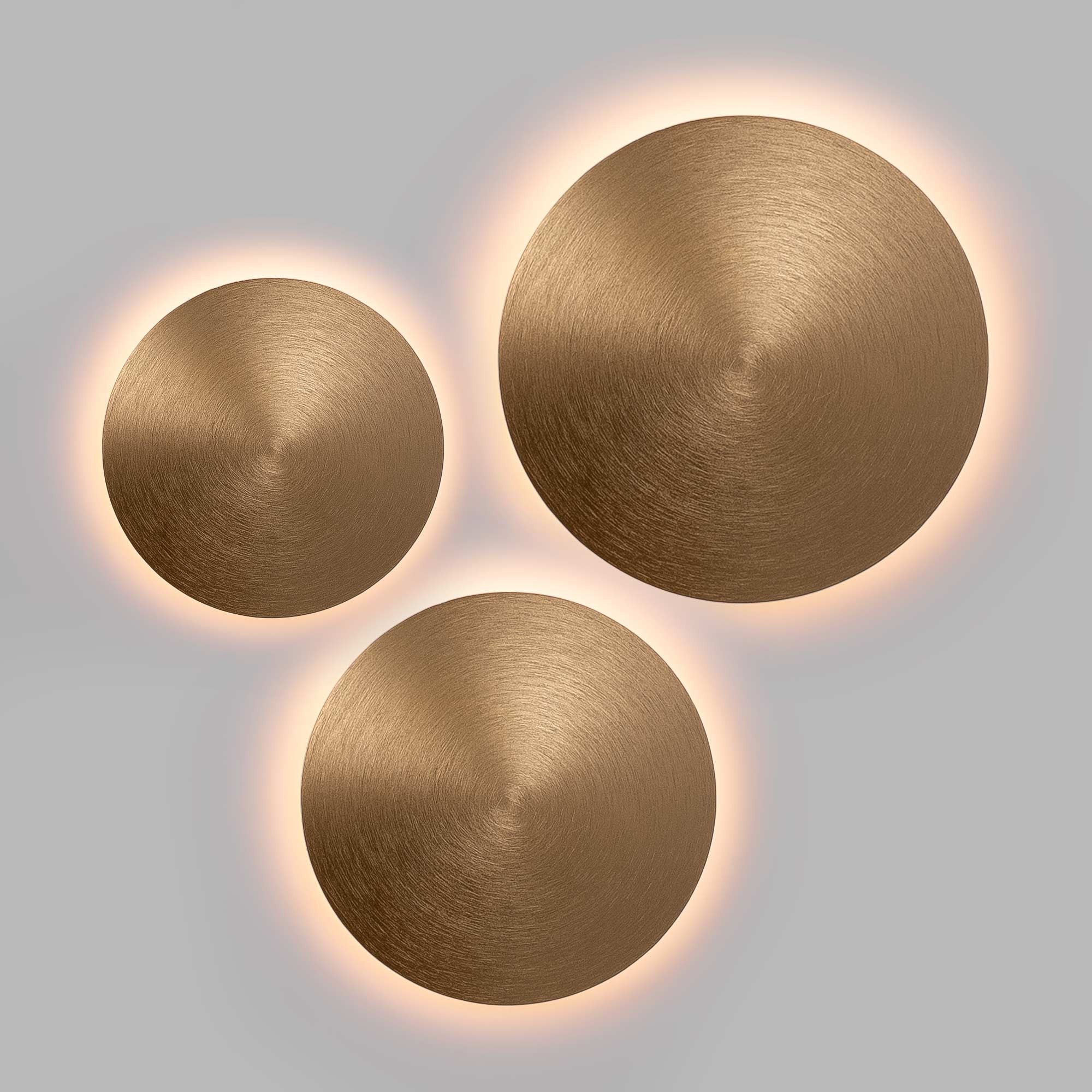 Aplique LED de pared circular "Eclipsis" 6W - 3000K - CRI90 - Driver KeGu - IP20