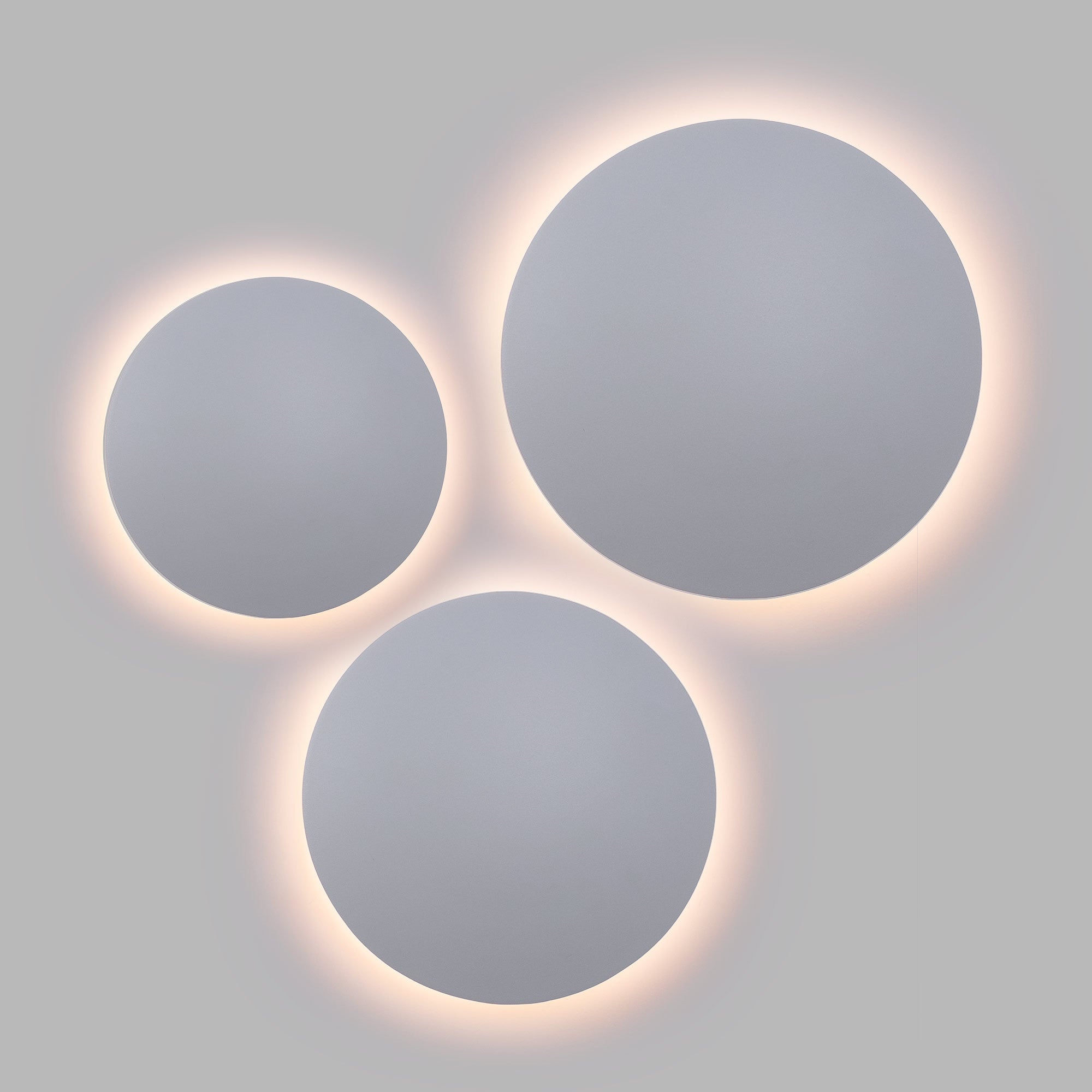 Aplique LED de pared circular "Eclipsis" 18W - 3000K - CRI90 - Driver KeGu - IP20