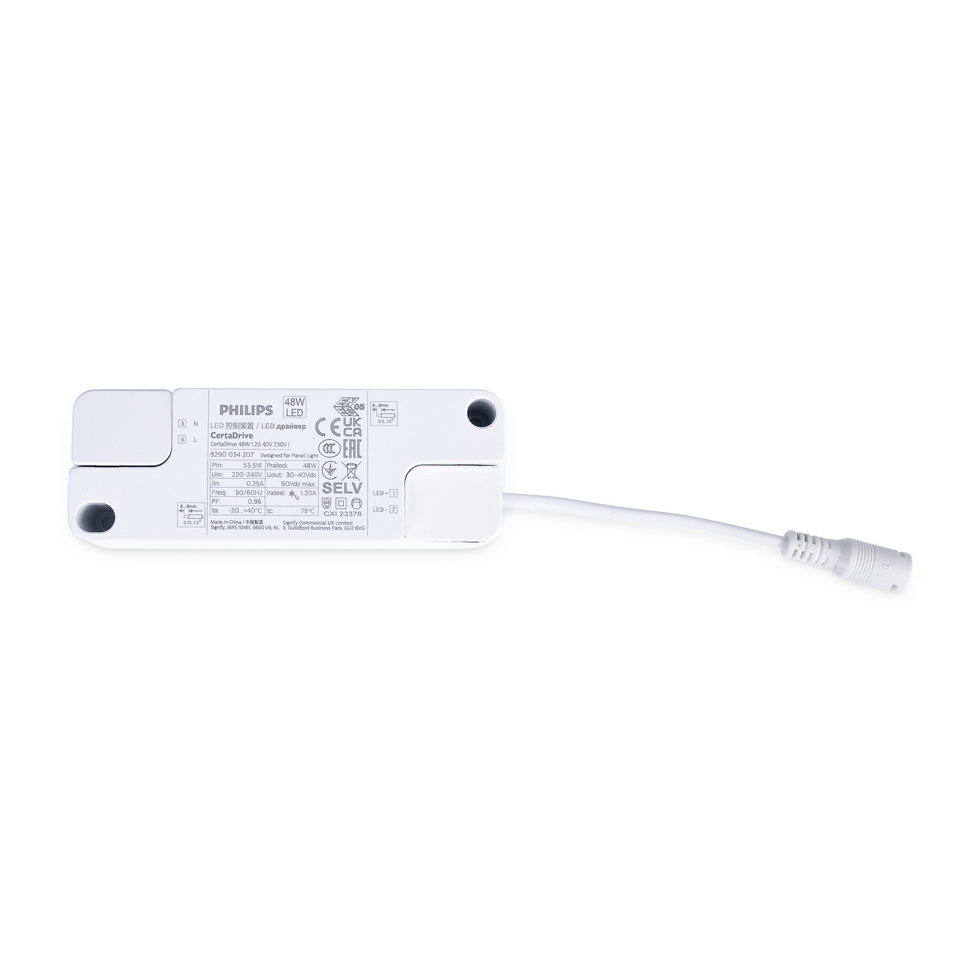 Panel LED empotrable Backlight 120x60cm - 5600lm - Driver Philips - 50W - UGR22 - IP40