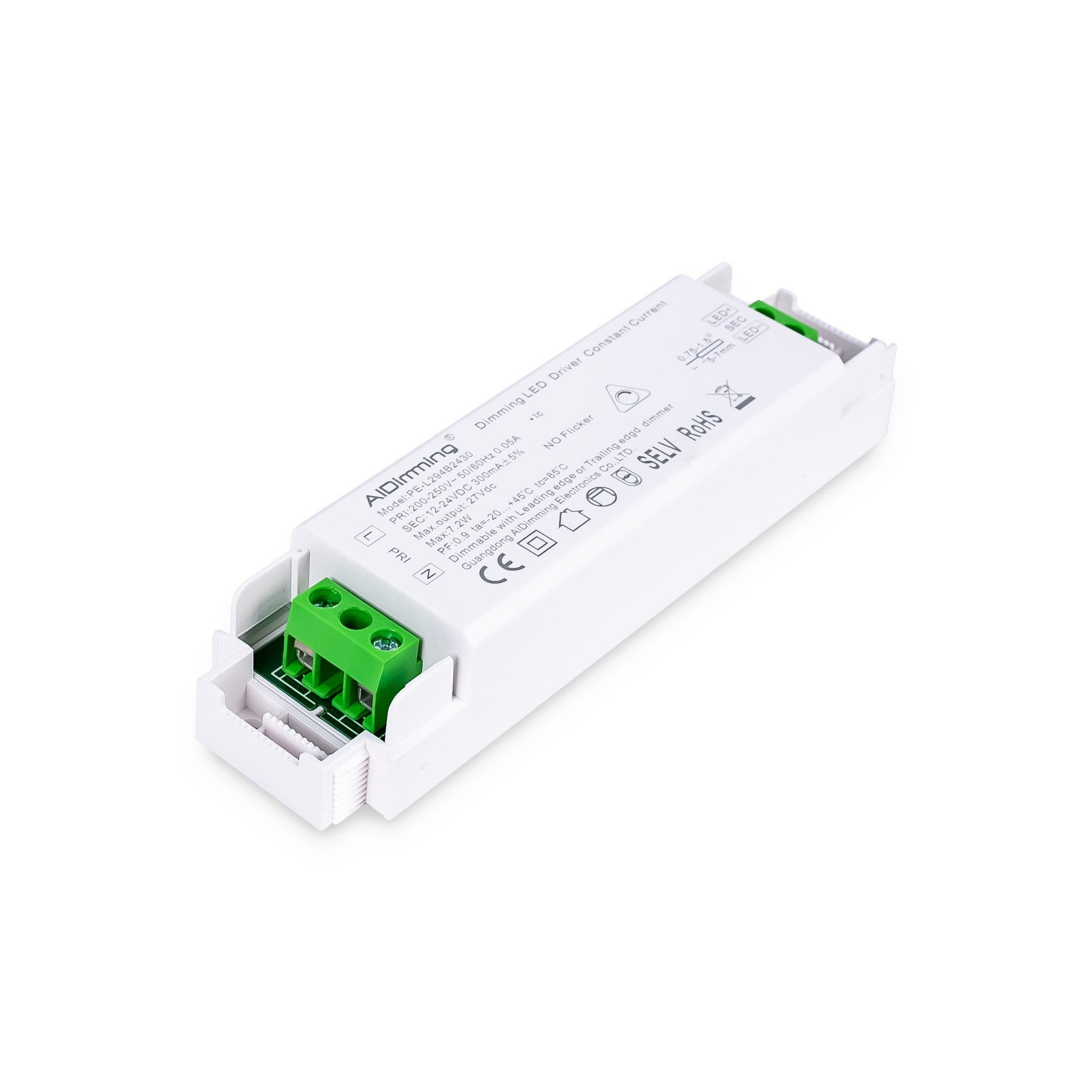 Driver regulable TRIAC 12-24V DC - 300mA - 6W