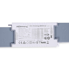 Driver regulable DALI + 1/0-10V + PUSH - 9-42V DC - Multicorriente (150-350mA)