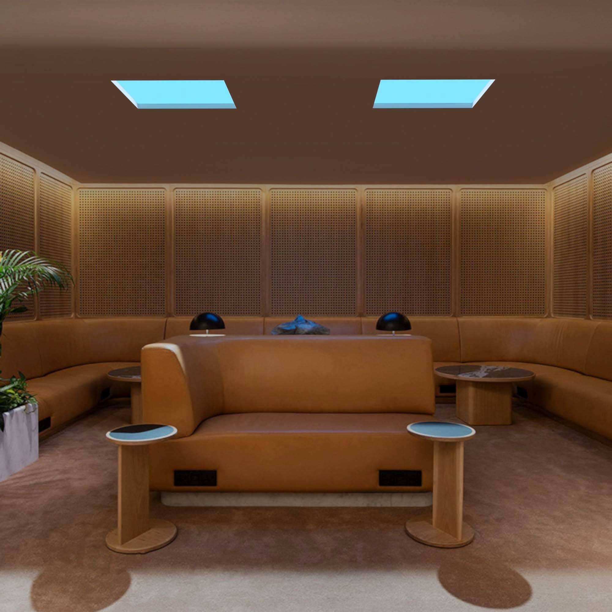 Panel "Blue Skylight" efecto cielo - Daylight - 90W - 60x60cm