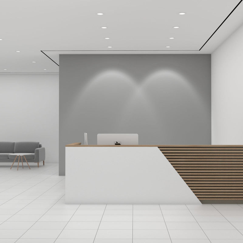 Downlight LED plano 3W - Color gris - Corte Ø 70mm