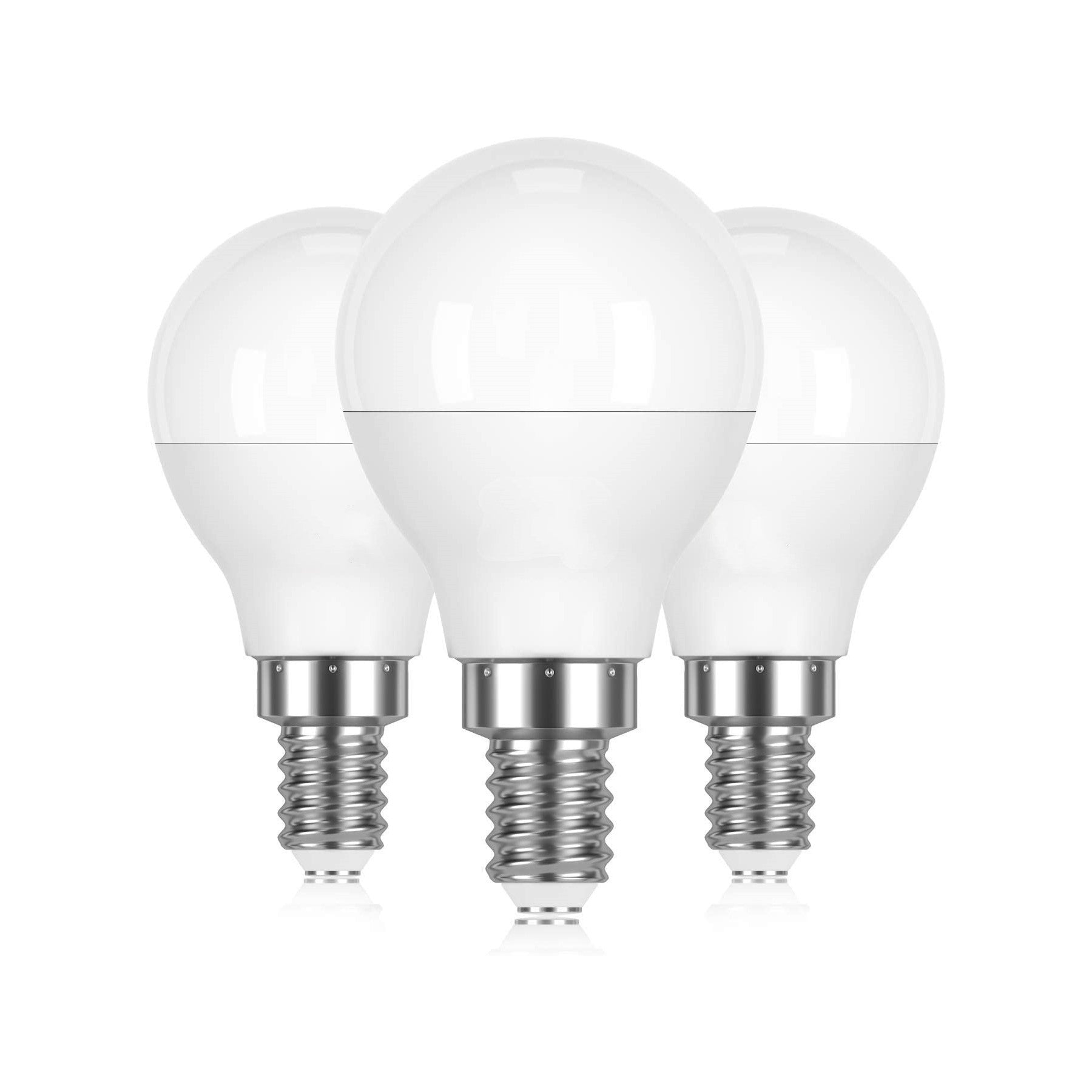 Bombilla Esférica LED E14 G45 5W Opal