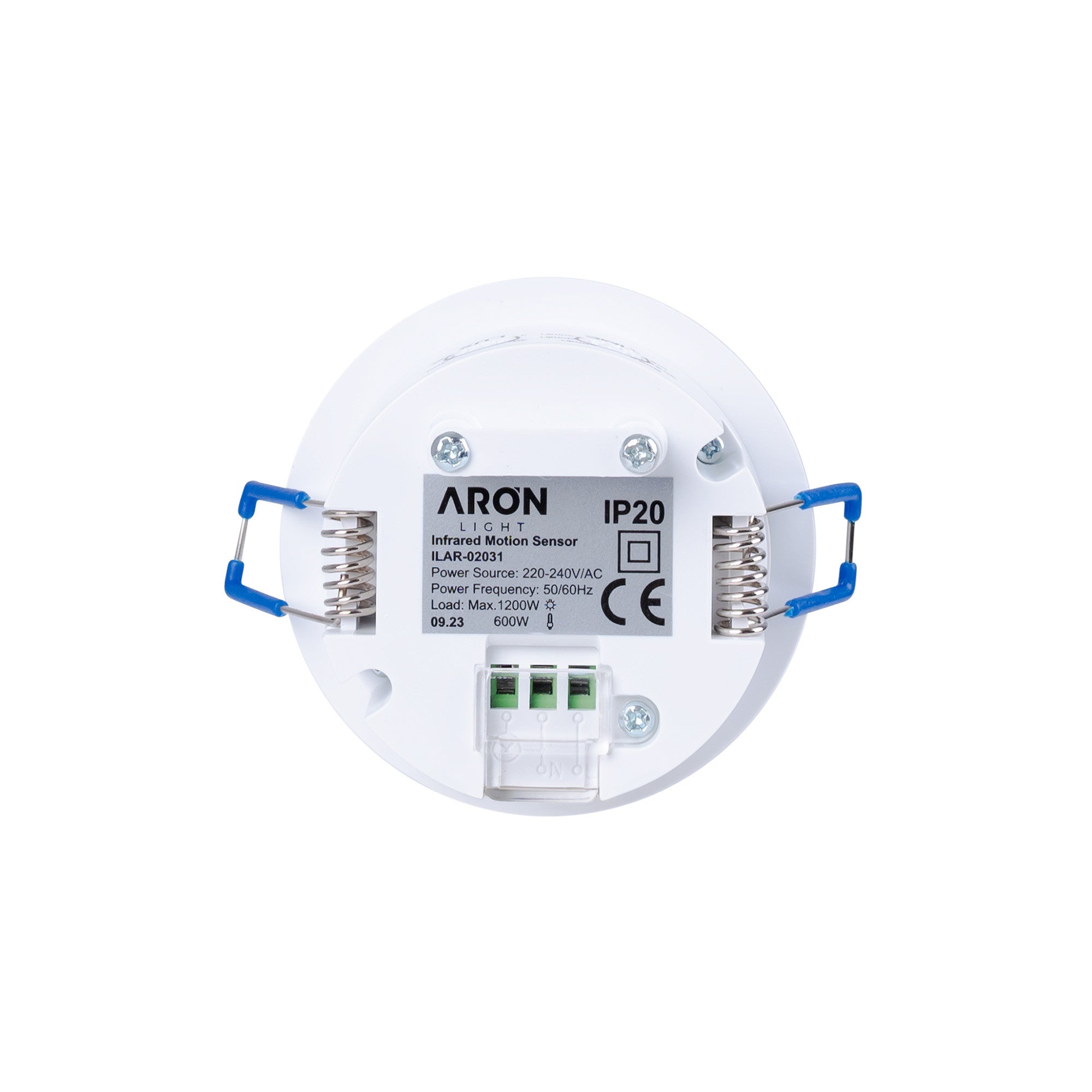 Sensor de movimiento PIR empotrable 360º - IP20