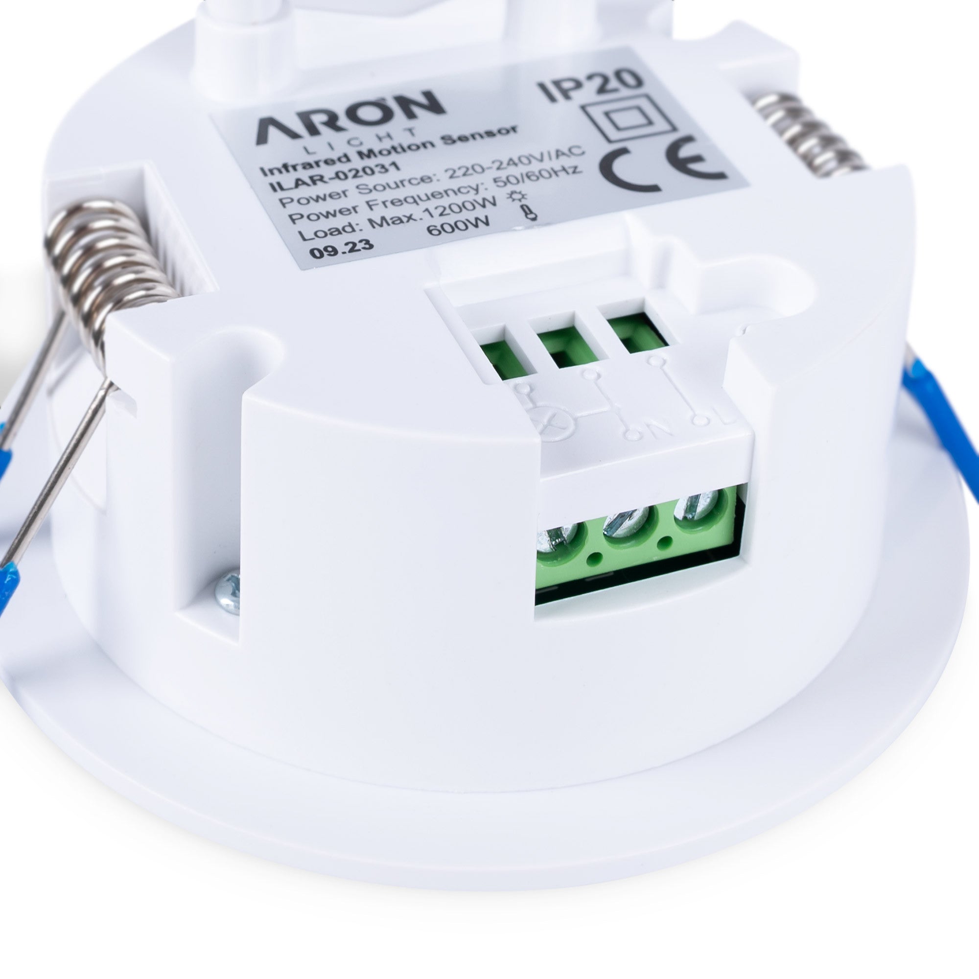 Sensor de movimiento PIR empotrable 360º - IP20