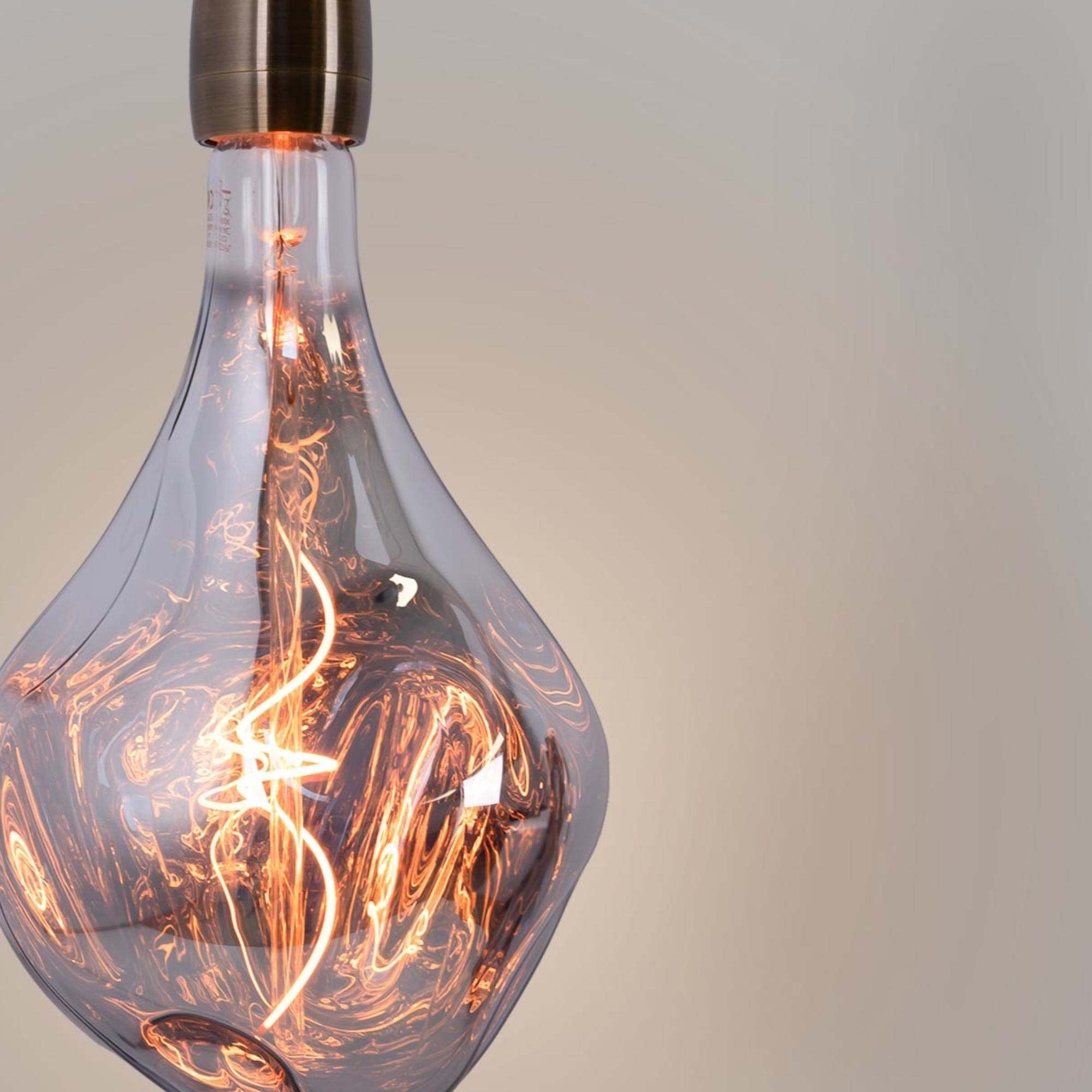 Bombilla decorativa LED de filamento "Decor" - E27 A165 - Regulable - 4W - 1800K
