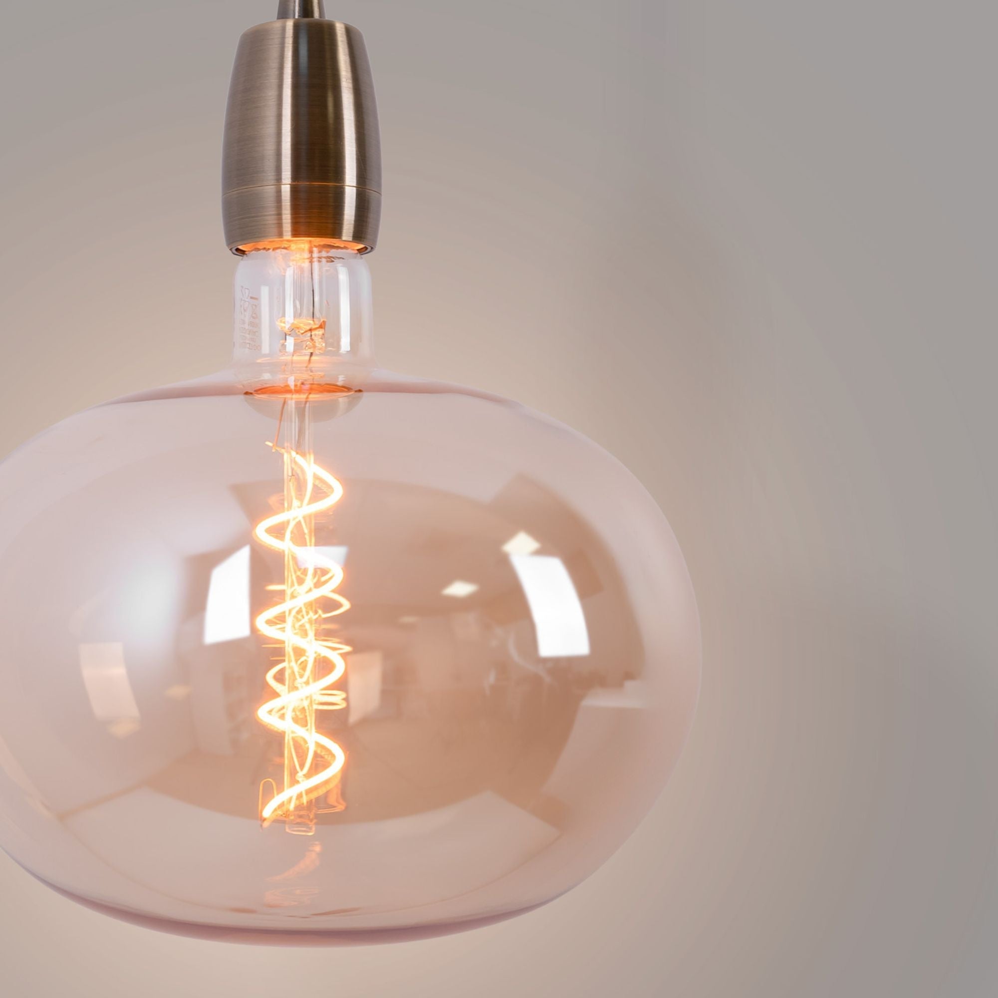 Bombilla decorativa LED de filamento "Decor" - E27 R220 - Regulable - 4W - 1800K