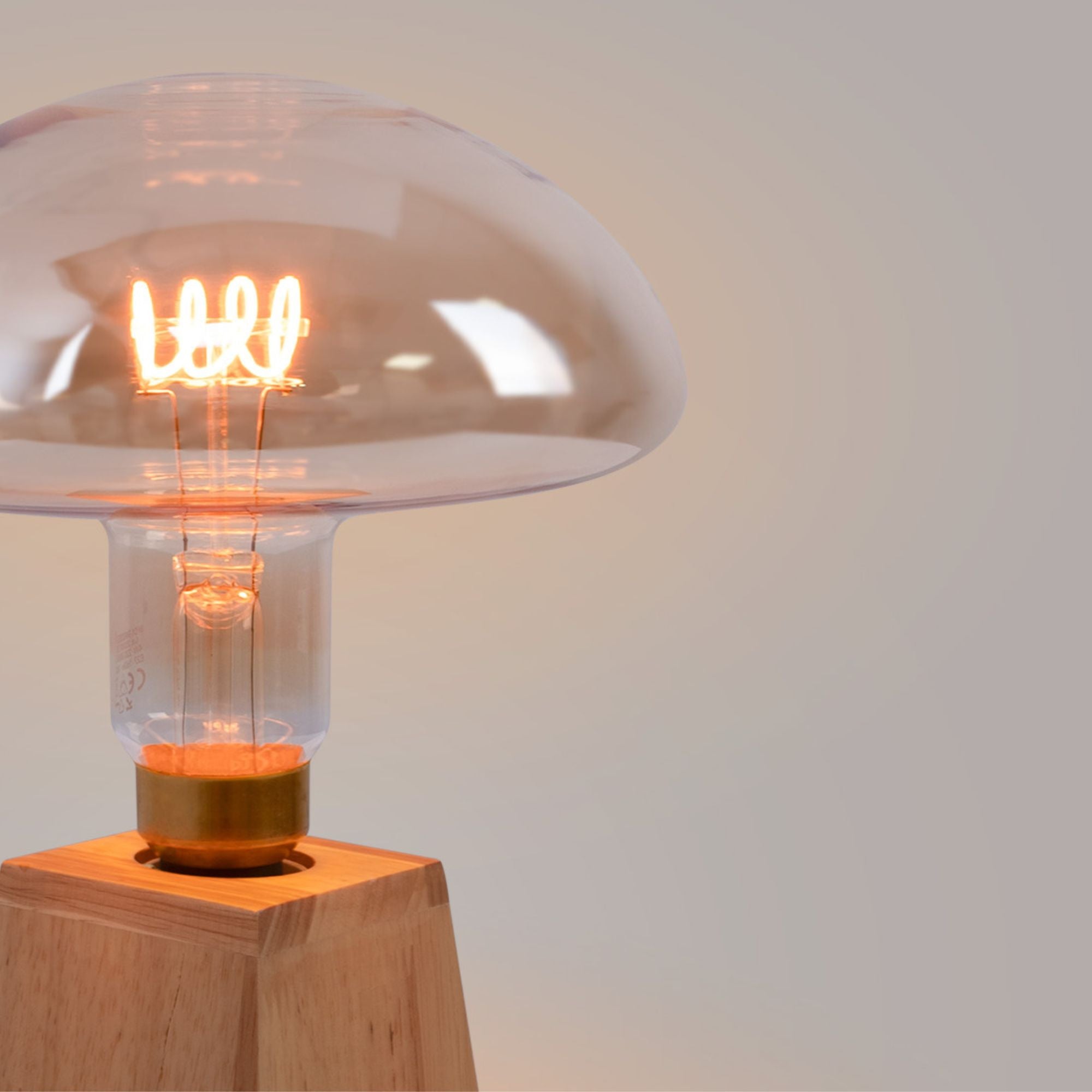 Bombilla decorativa LED de filamento "Seta"  - E27 - Regulable - 4W - 1800K