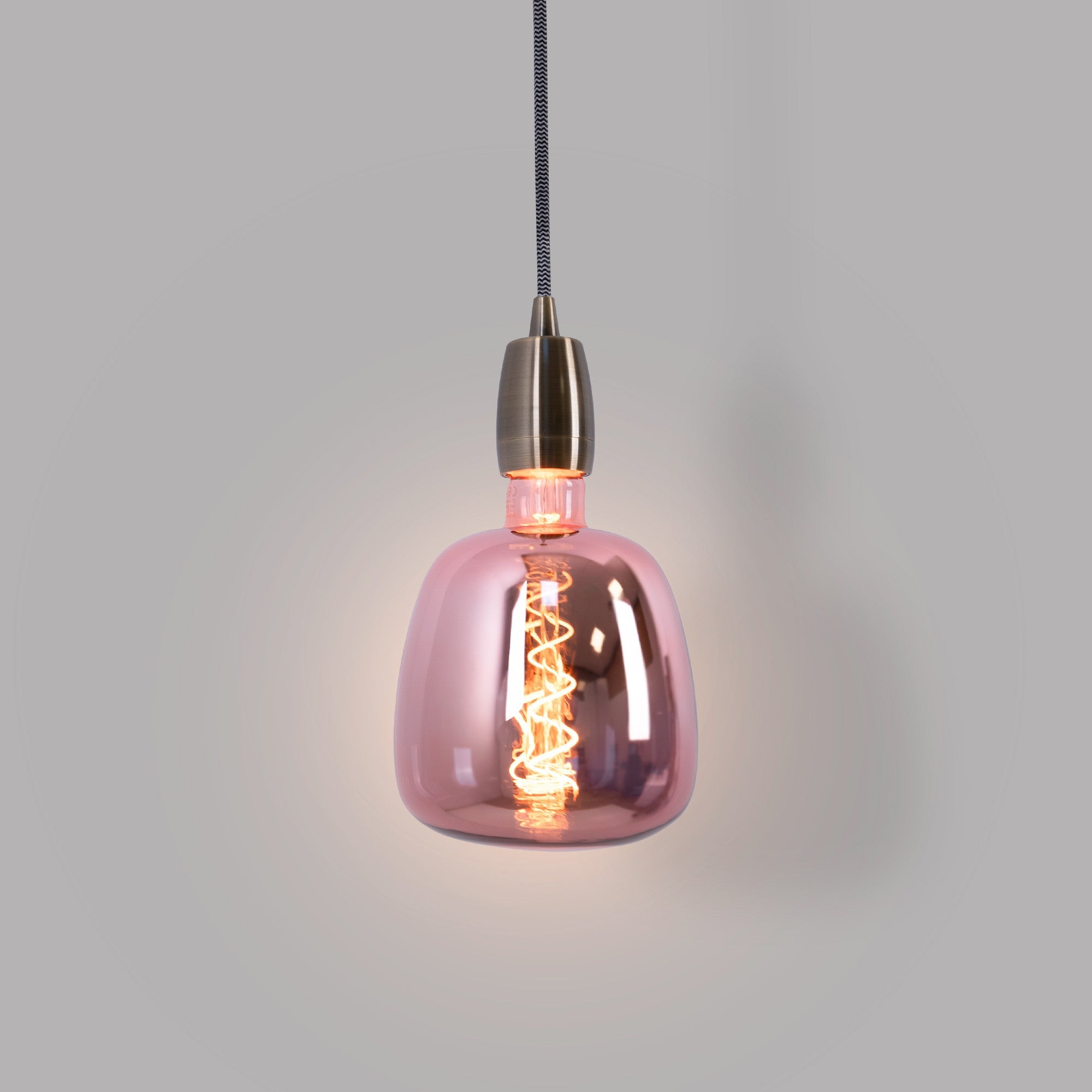 Bombilla decorativa LED de filamento - E27 D140 - Regulable - 4W - 1800K