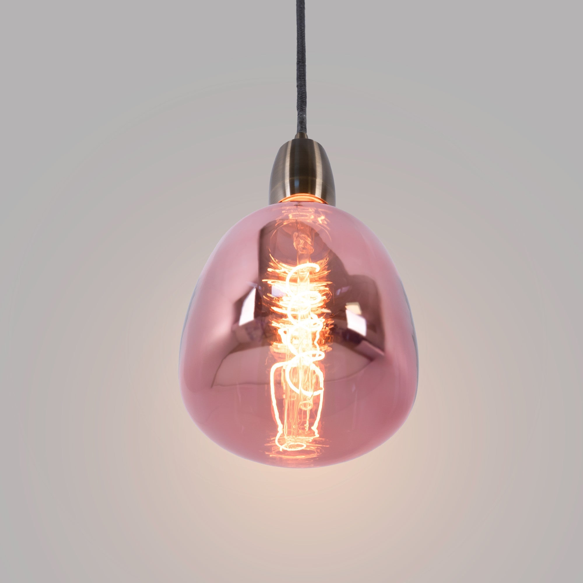 Bombilla decorativa LED de filamento - E27 D140 - Regulable - 4W - 1800K