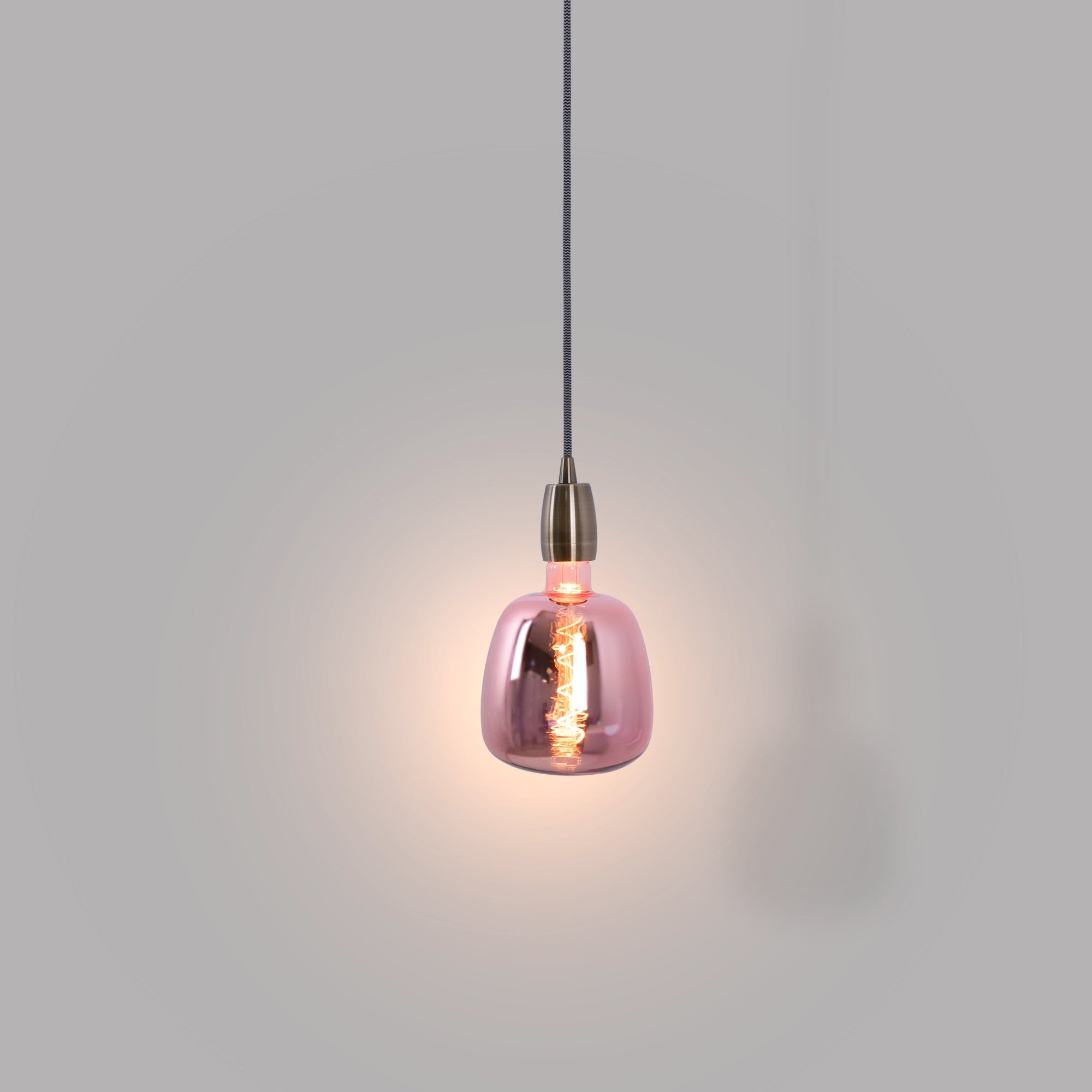Bombilla decorativa LED de filamento - E27 D140 - Regulable - 4W - 1800K