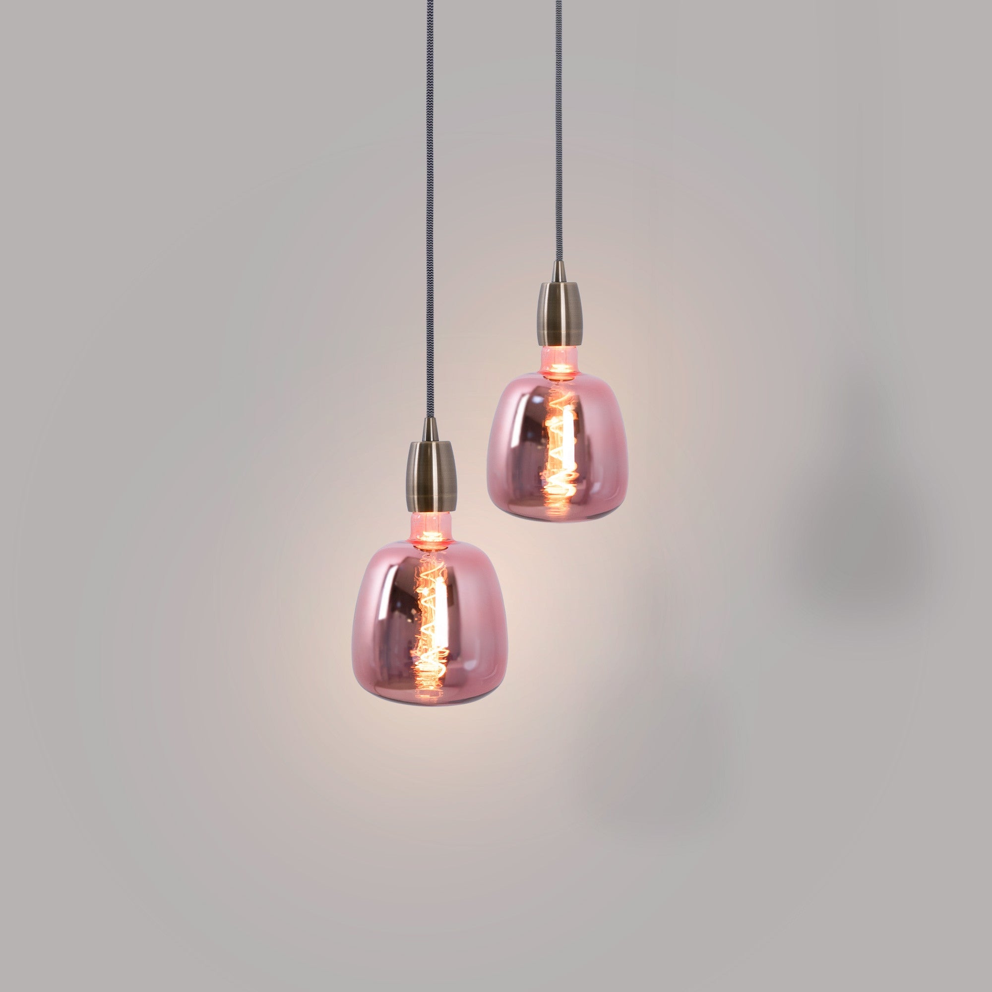 Bombilla decorativa LED de filamento - E27 D140 - Regulable - 4W - 1800K