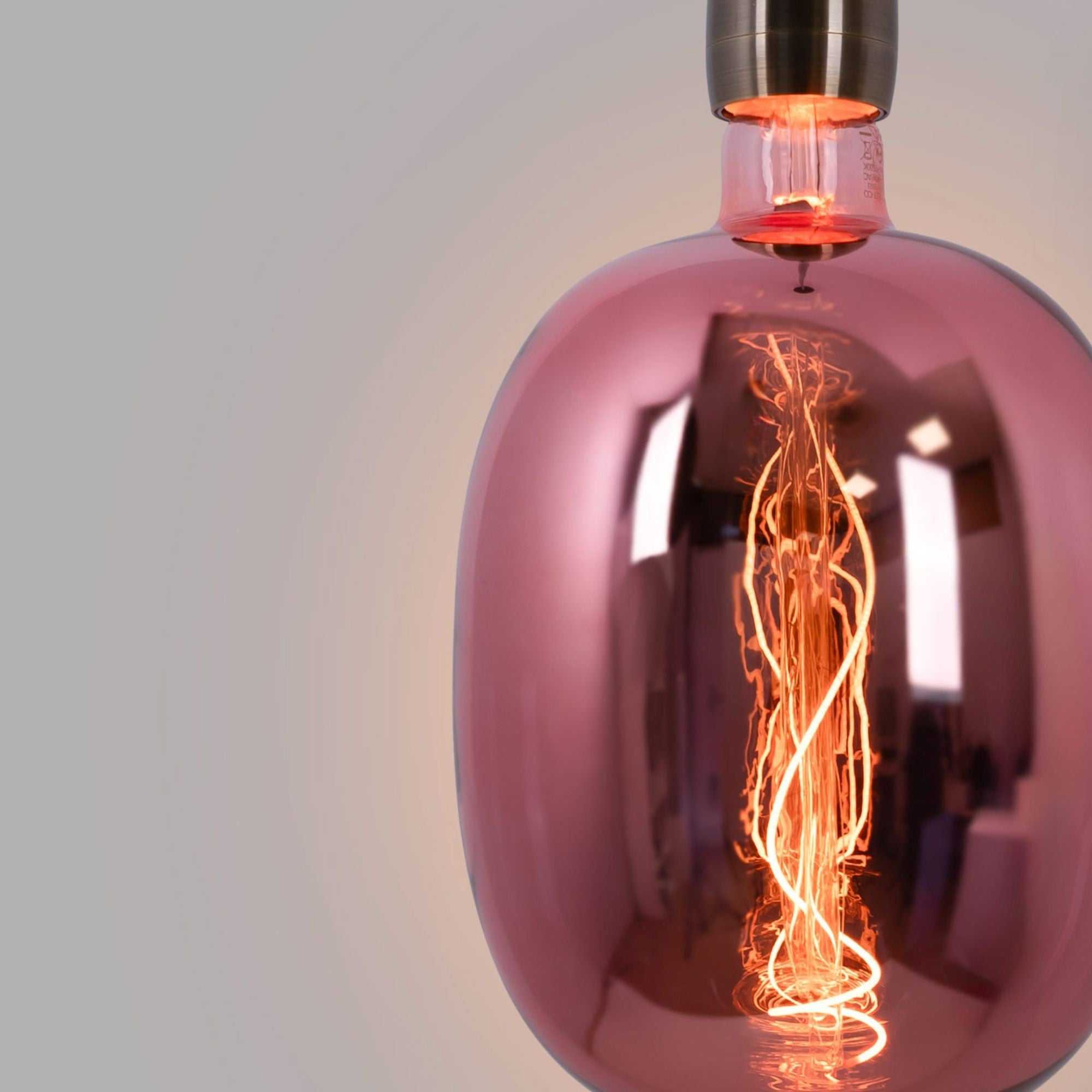 Bombilla decorativa LED de filamento - E27 T170 - Regulable - 4W - 4200K