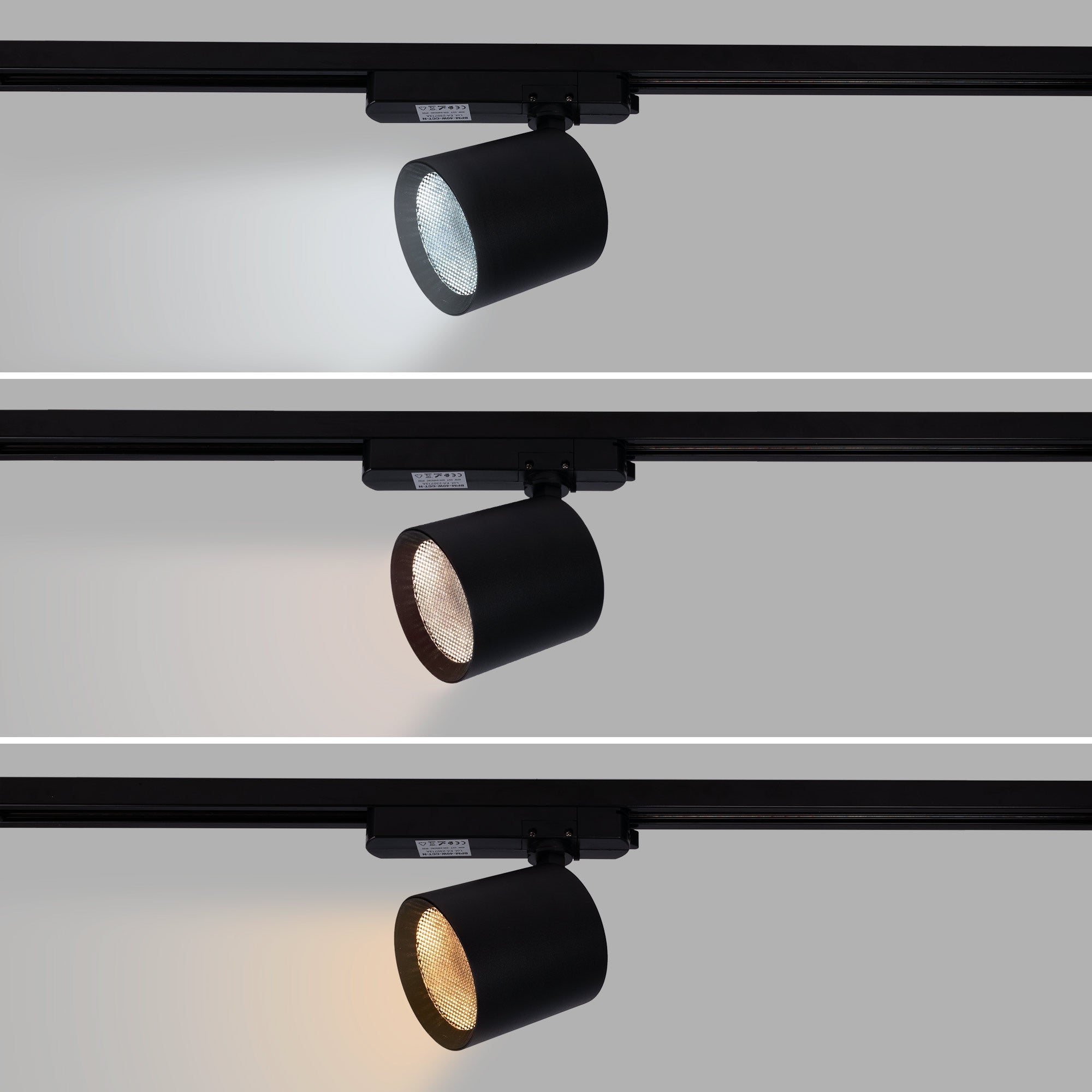 Proyector LED para carril monofásico CCT - 40W - CRI 90